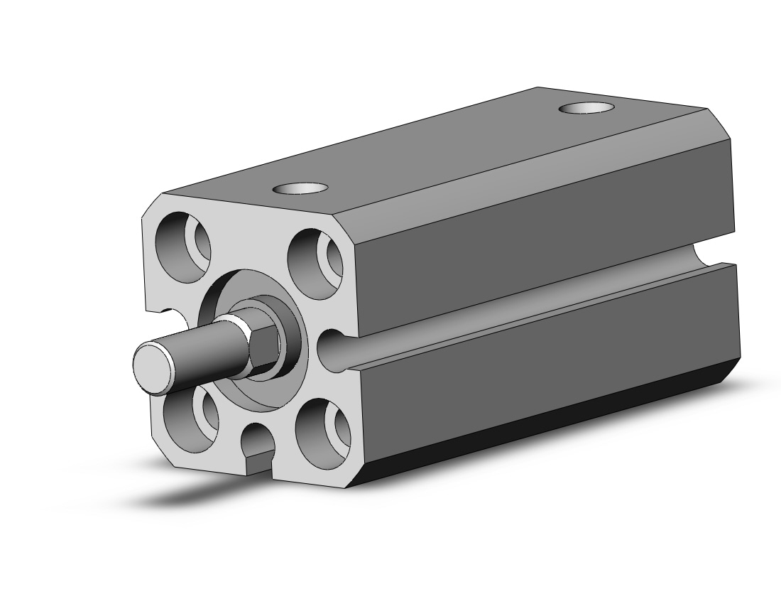 SMC CQSYB12-30DCM cyl, smooth, dbl acting, CQSY SMOOTH CYLINDER