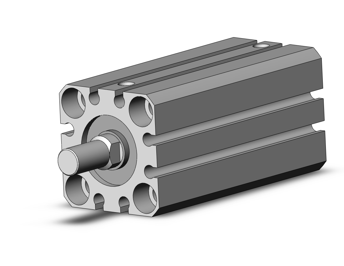 SMC CQSYB20-50DCM cyl, smooth, dbl acting, CQSY SMOOTH CYLINDER