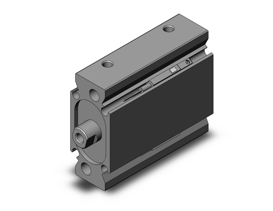 SMC CQUB25-20-M9PAZ 25mm cqu dbl-act, sw capable, CQU COMPACT PLATE CYLINDER