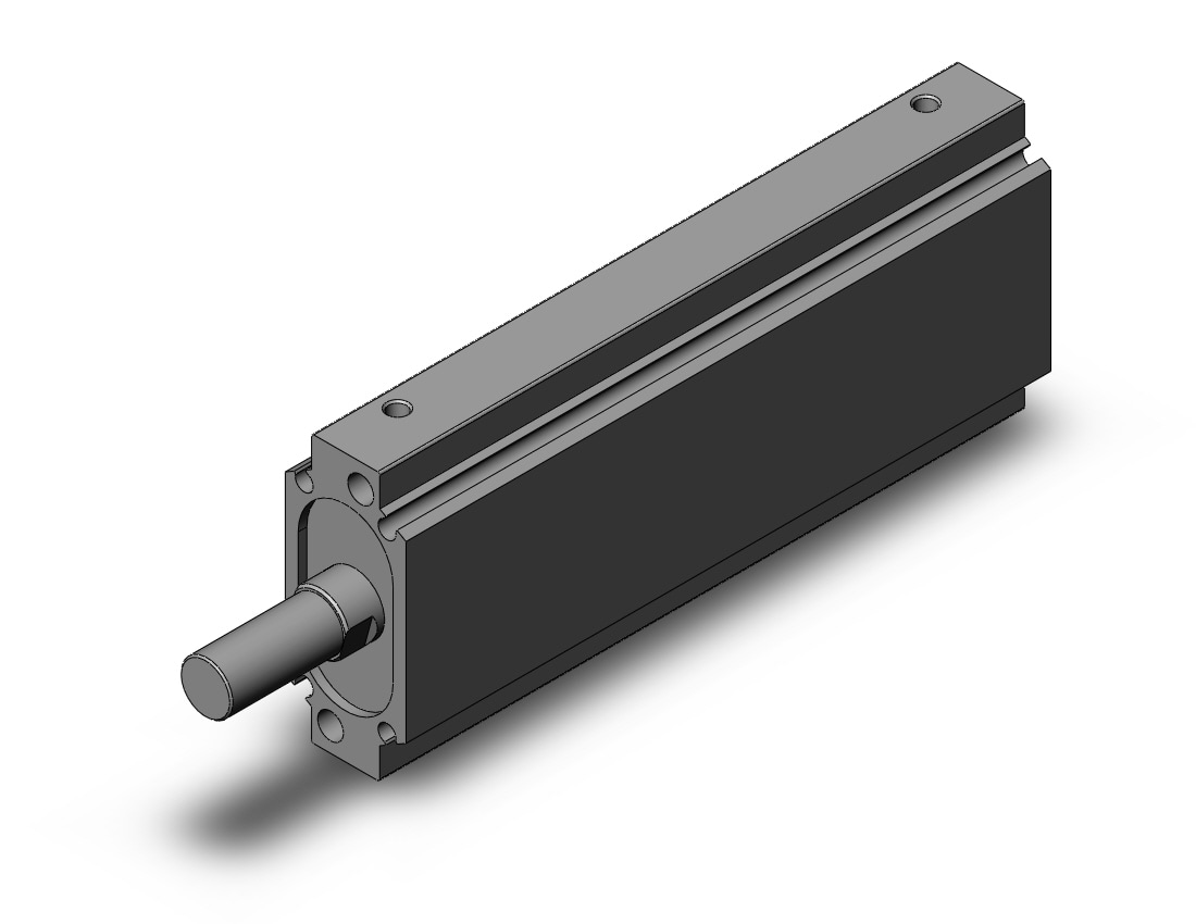 SMC CQUB32-100M cyl, compact, plate type, CQU COMPACT PLATE CYLINDER