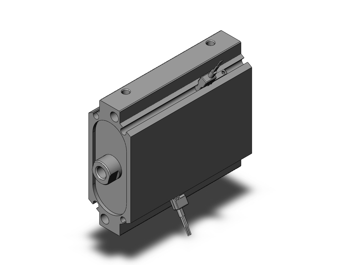 SMC CQUB40-40-M9NWV cyl, compact, plate type, CQU COMPACT PLATE CYLINDER