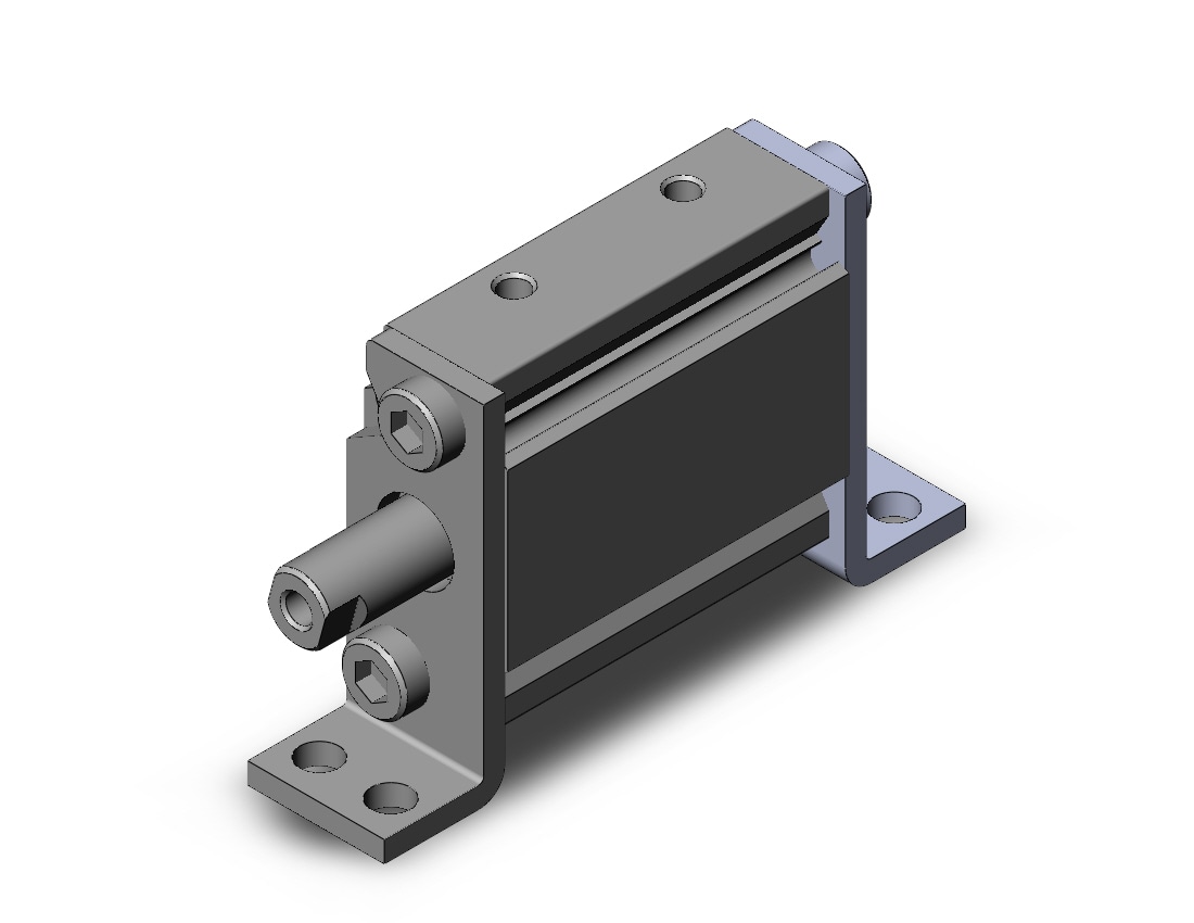 SMC CQUL20-10 cyl, compact, plate type, CQU COMPACT PLATE CYLINDER***