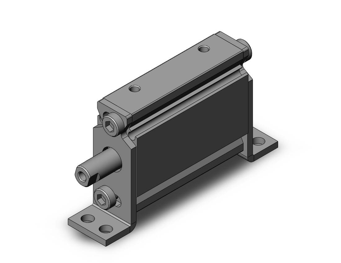 SMC CQUL25-25 cyl, compact, plate type, CQU COMPACT PLATE CYLINDER***