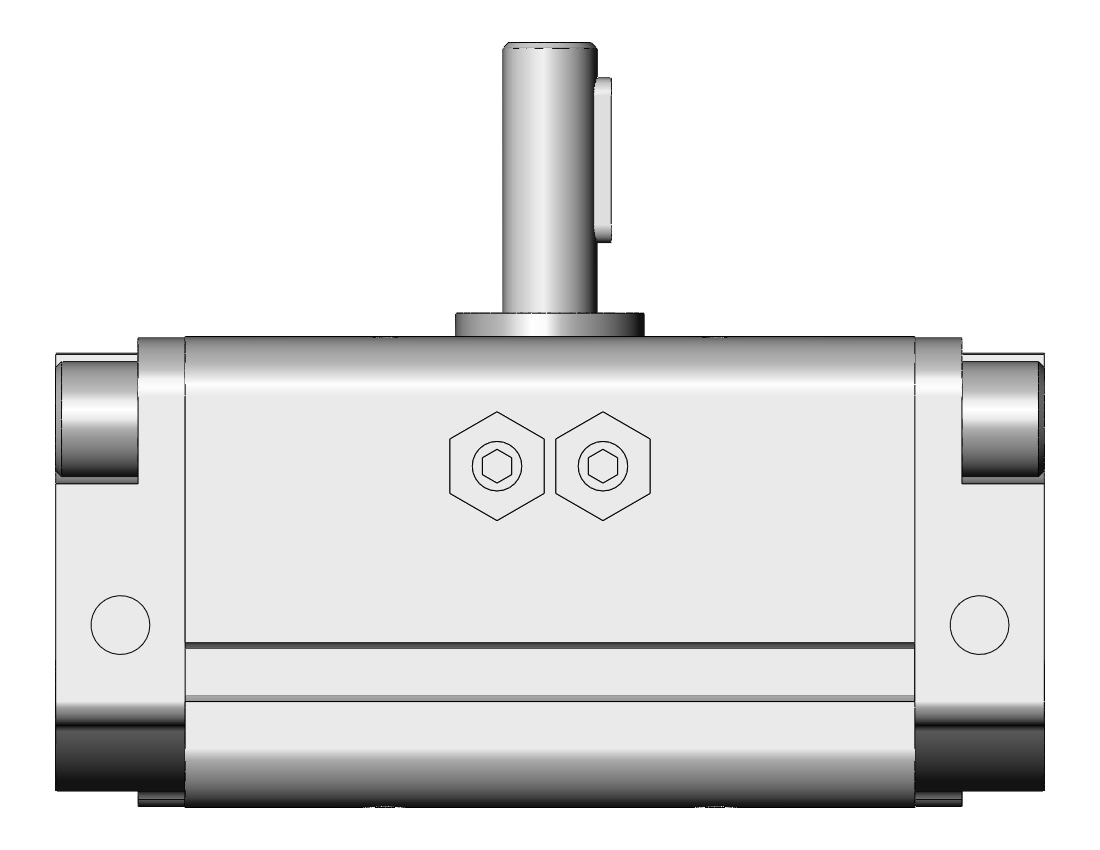 SMC CRA1BS30-90Z rotary actuator, rack & pinion, ROTARY ACTUATOR