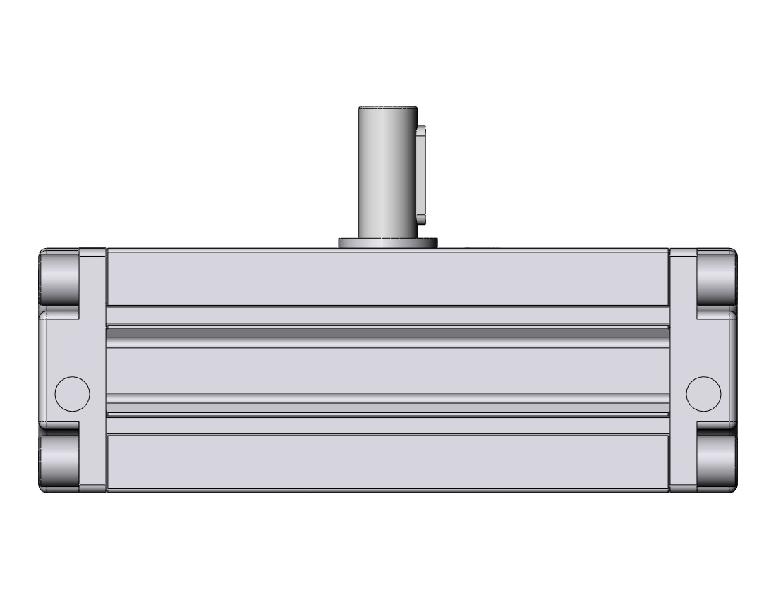 SMC CRA1BS50TF-180Z actuator, rotary, rack & pinion type, ROTARY ACTUATOR