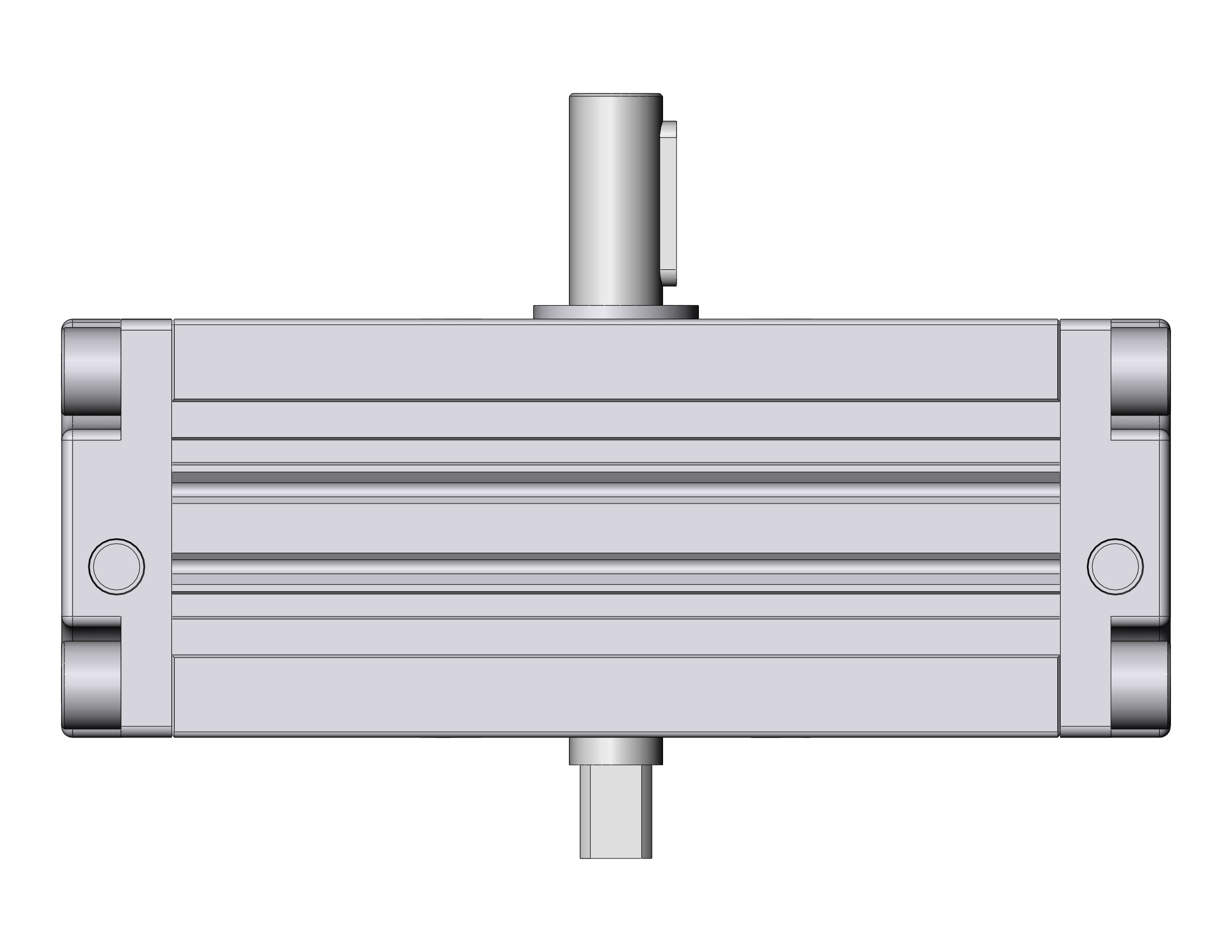 SMC CRA1BW63TN-190Z actuator, rotary, rack & pinion type, ROTARY ACTUATOR