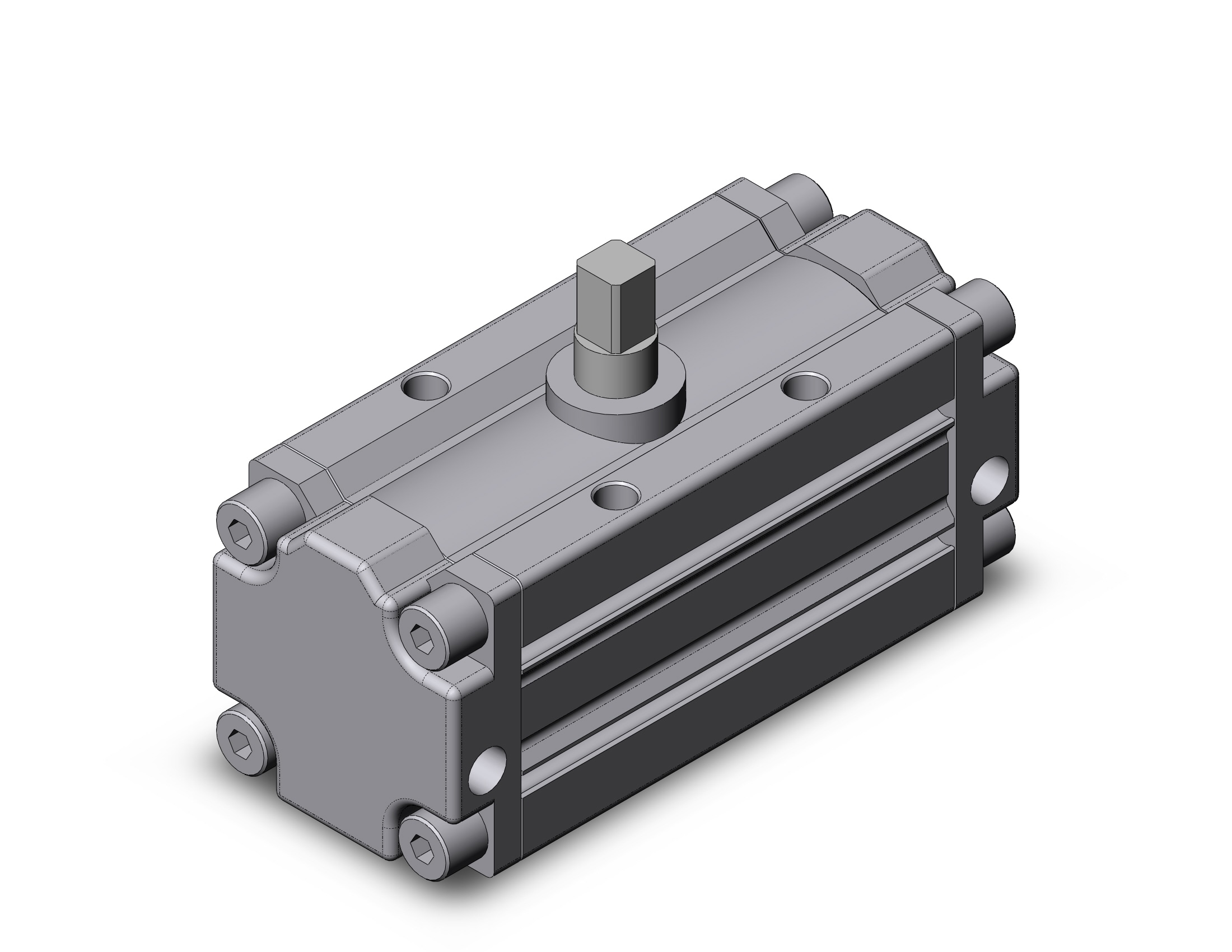 SMC CRA1BX50-90Z actuator, rotary, rack & pinion type, ROTARY ACTUATOR