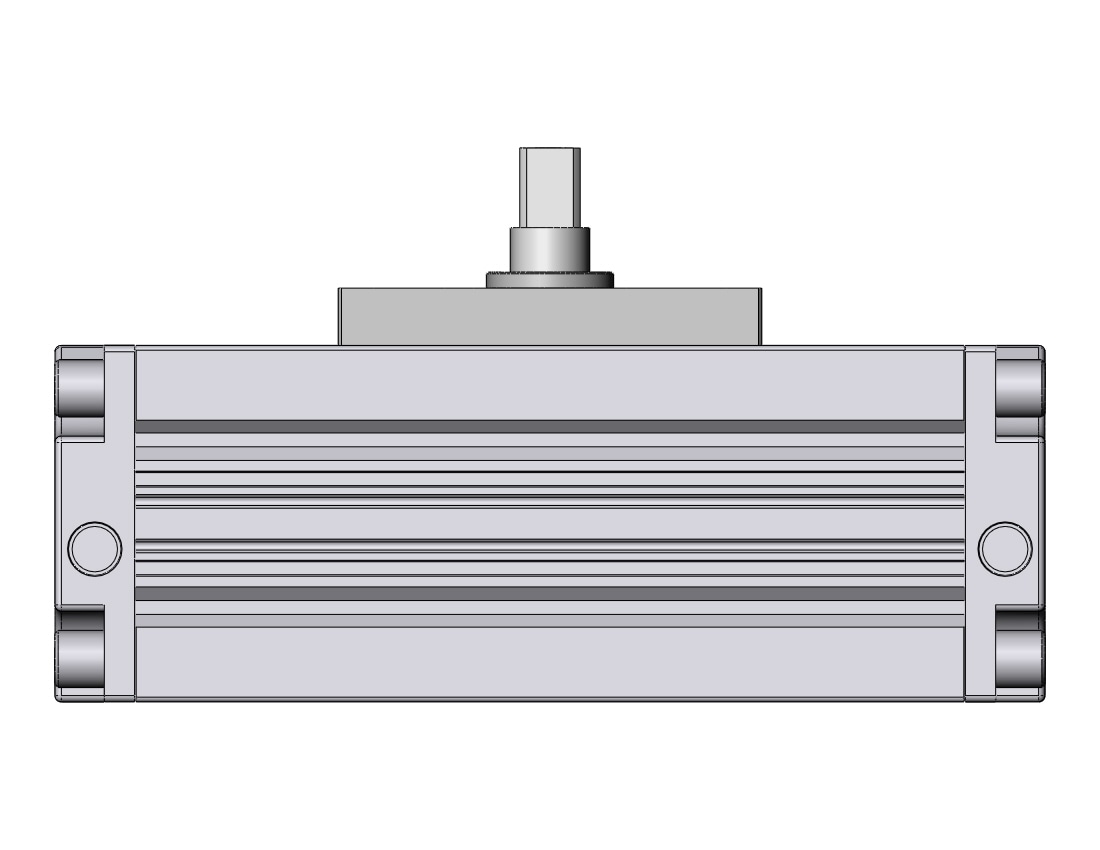 SMC CRA1FXH100TT-180Z actuator, rotary, rack & pinion type, ROTARY ACTUATOR