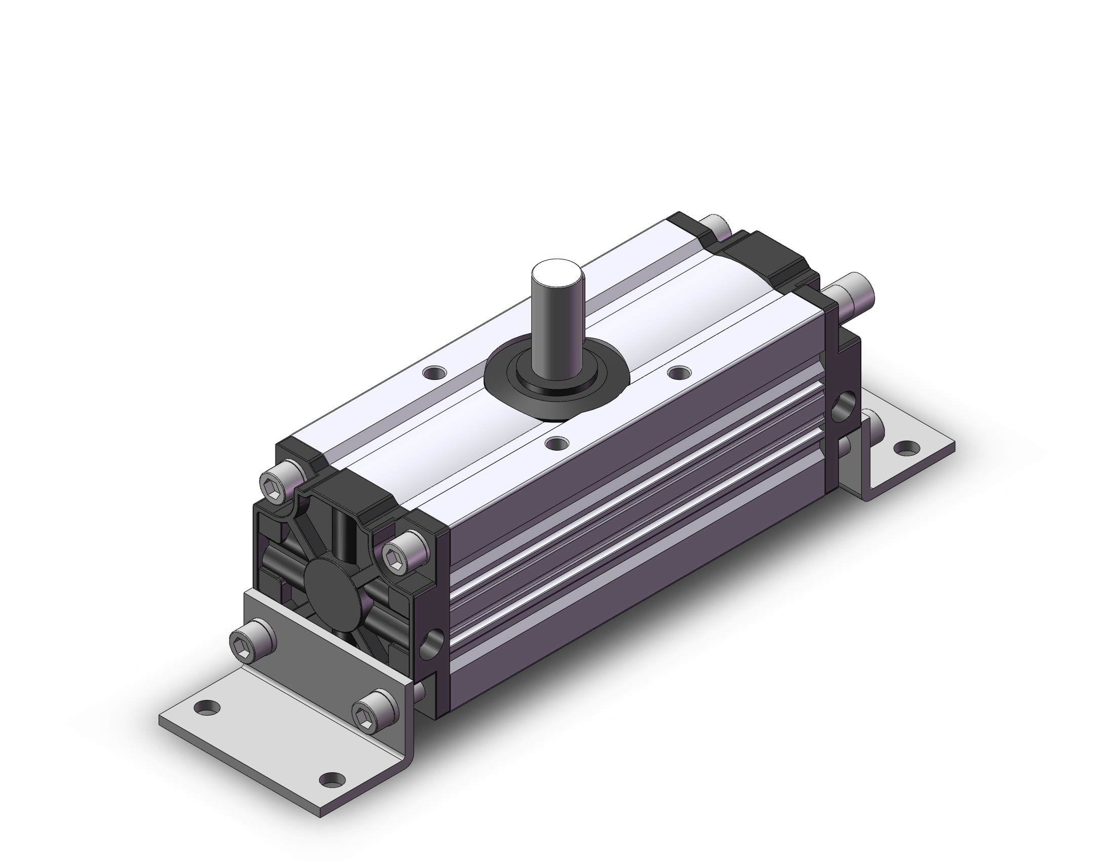 SMC CRA1LSU100TN-180Z rotary actuator, ROTARY ACTUATOR