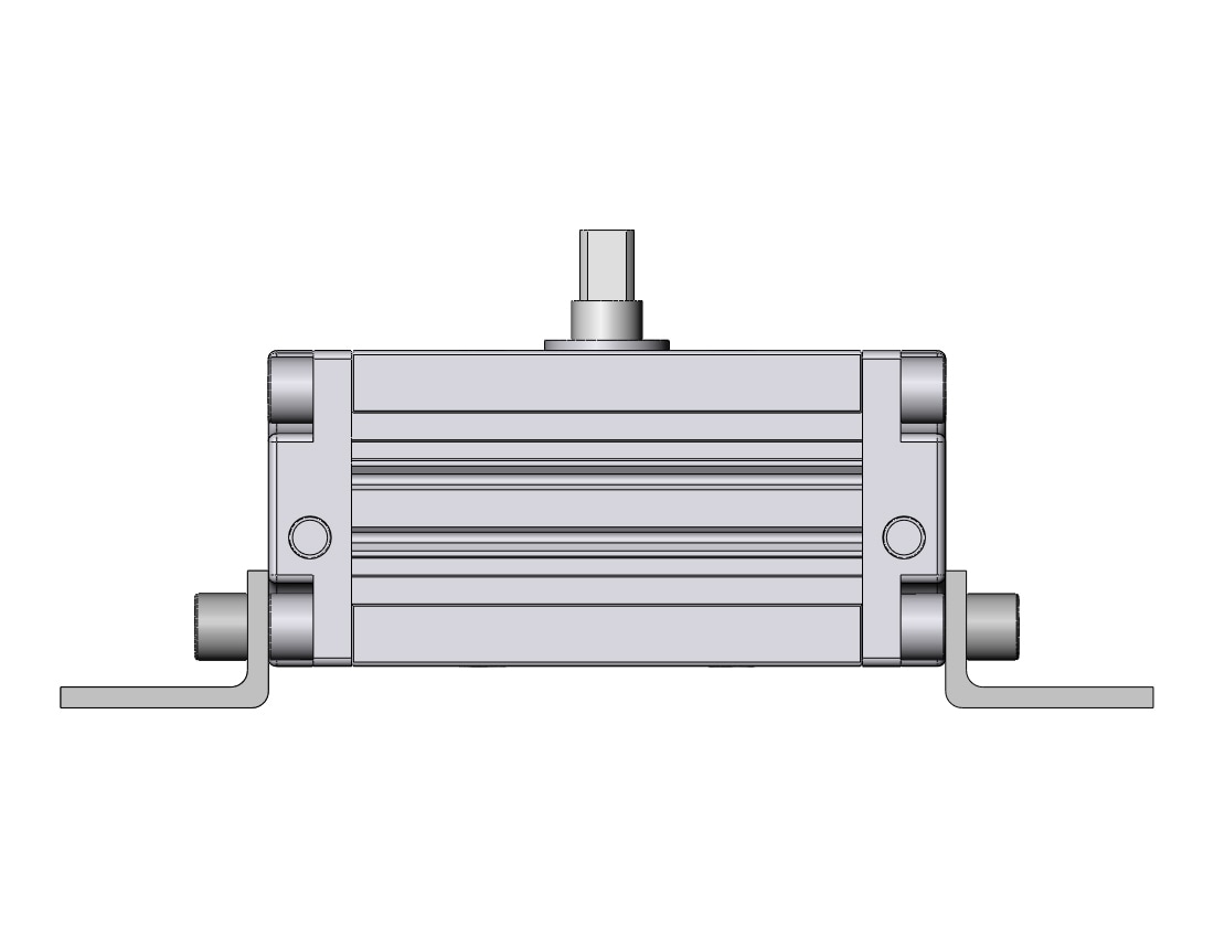 SMC CRA1LX63TN-100Z actuator, rotary, rack & pinion type, ROTARY ACTUATOR