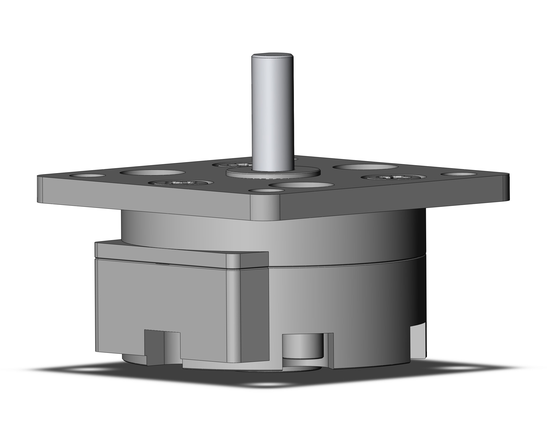 SMC CRB2FS10-180SEZ actuator, rotary, vane type, ROTARY ACTUATOR