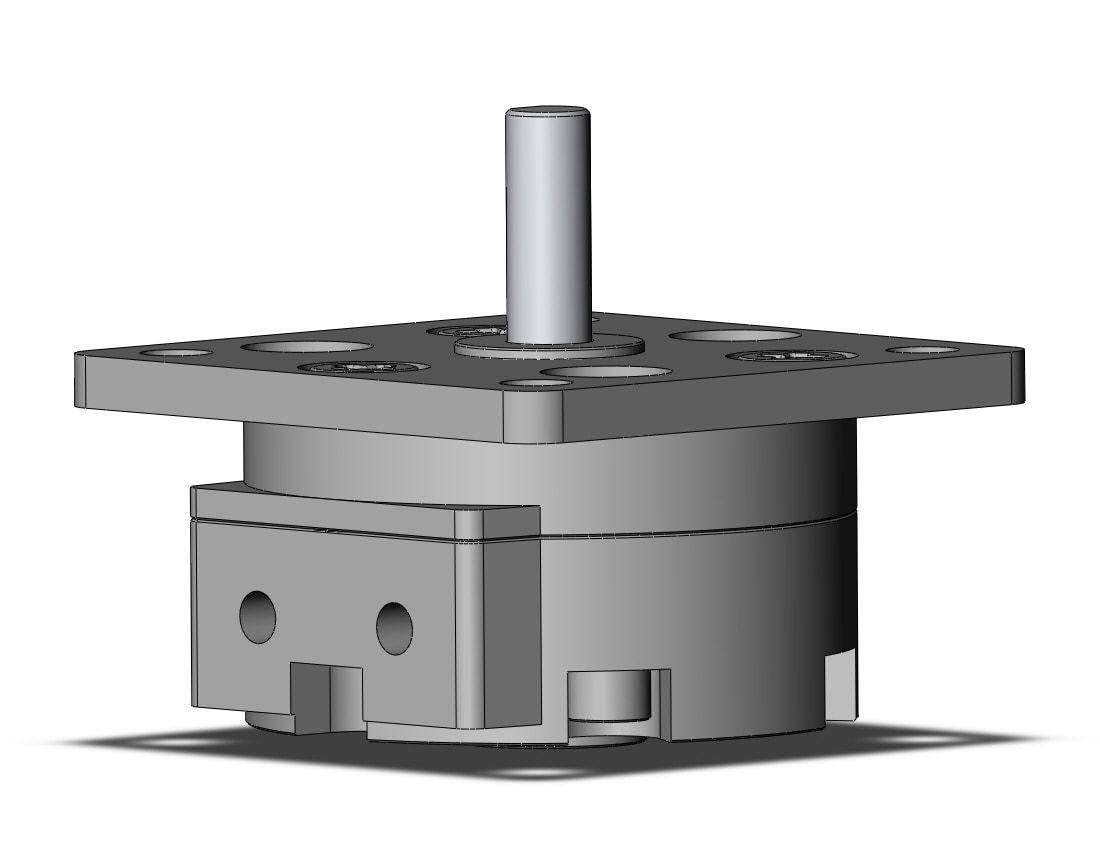 SMC CRB2FS10-180SZ actuator, rotary, vane type, CRB1BW ROTARY ACTUATOR