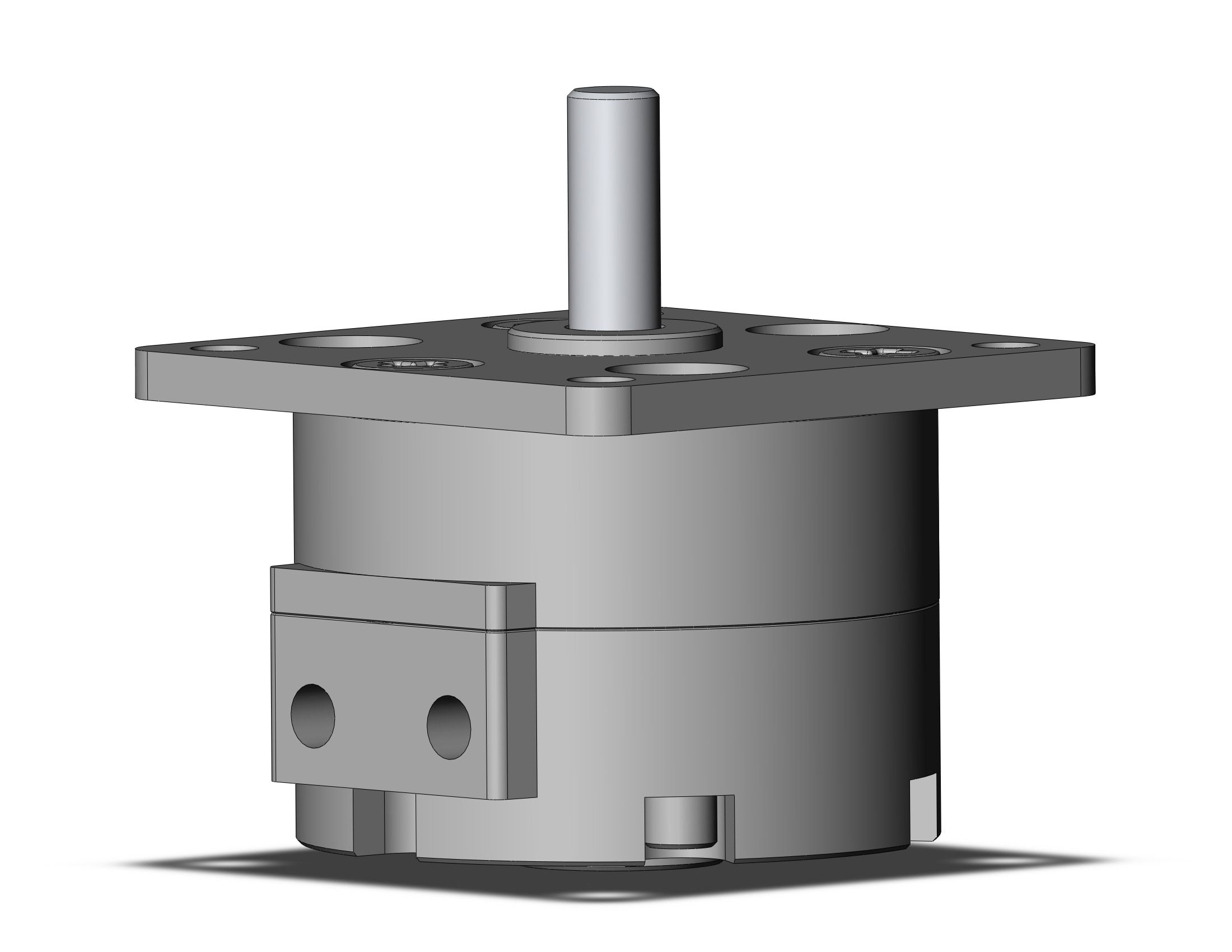 SMC CRB2FS20-180SZ actuator, rotary, vane type, CRB1BW ROTARY ACTUATOR