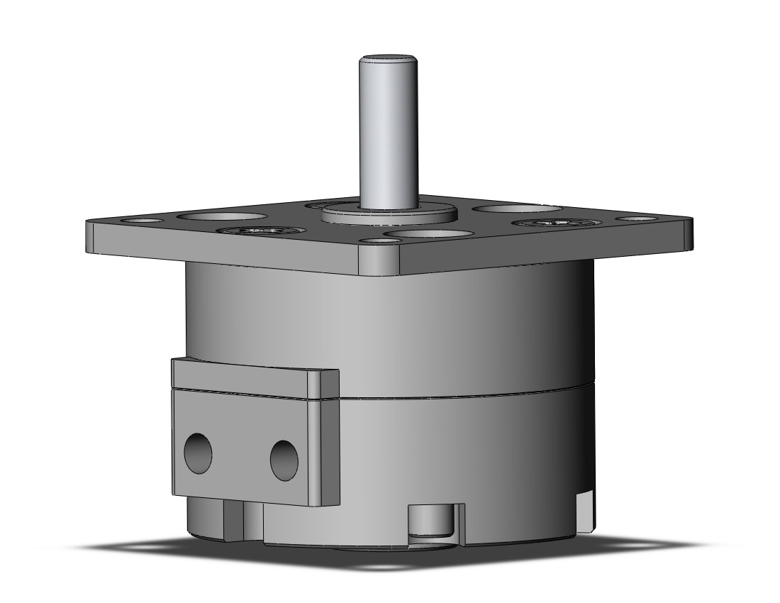 SMC CRB2FS20-90DZ actuator, rotary, vane type, CRB1BW ROTARY ACTUATOR