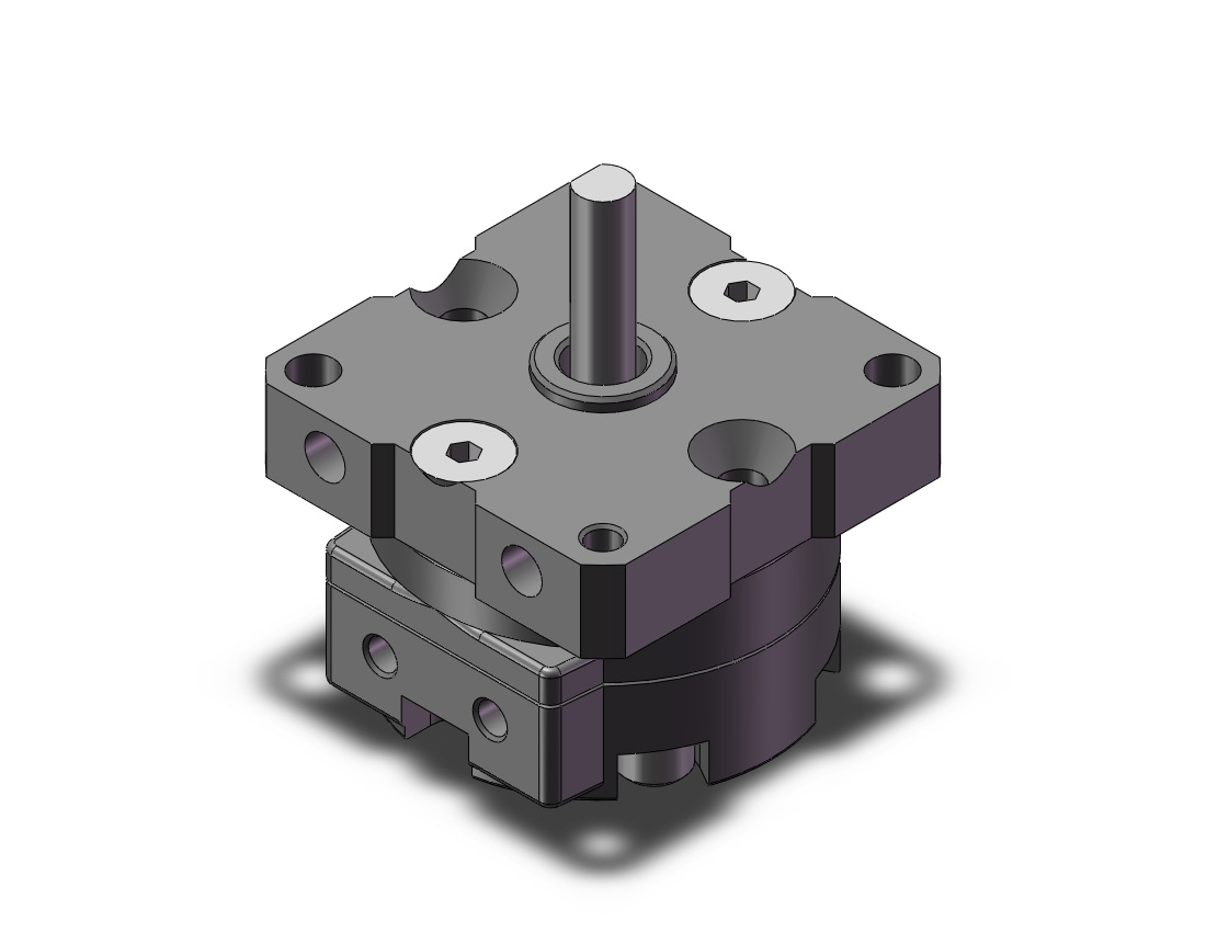 SMC CRBU2S10-180SZ actuator, free mount rotary, CRBU2 ROTARY ACTUATOR