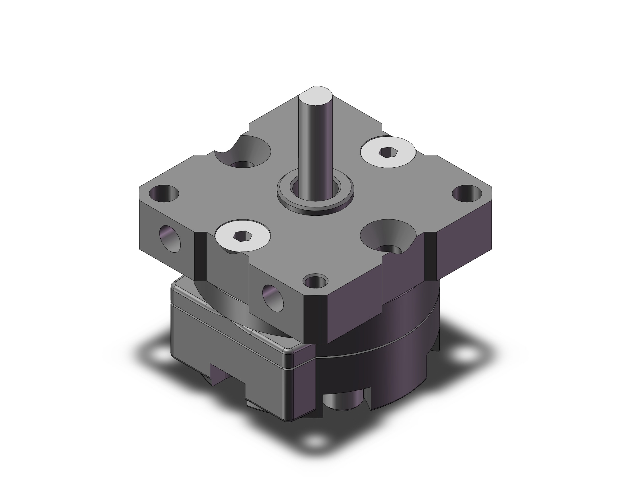 SMC CRBU2S10-90DEZ actuator, free mount rotary, ROTARY ACTUATOR