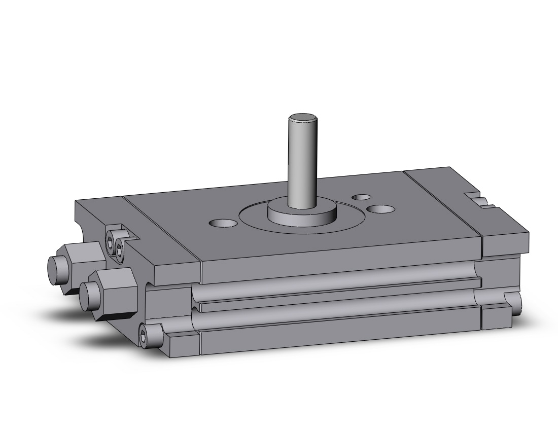 SMC CRQ2BT10-180 compact rotary actuator, ROTARY ACTUATOR