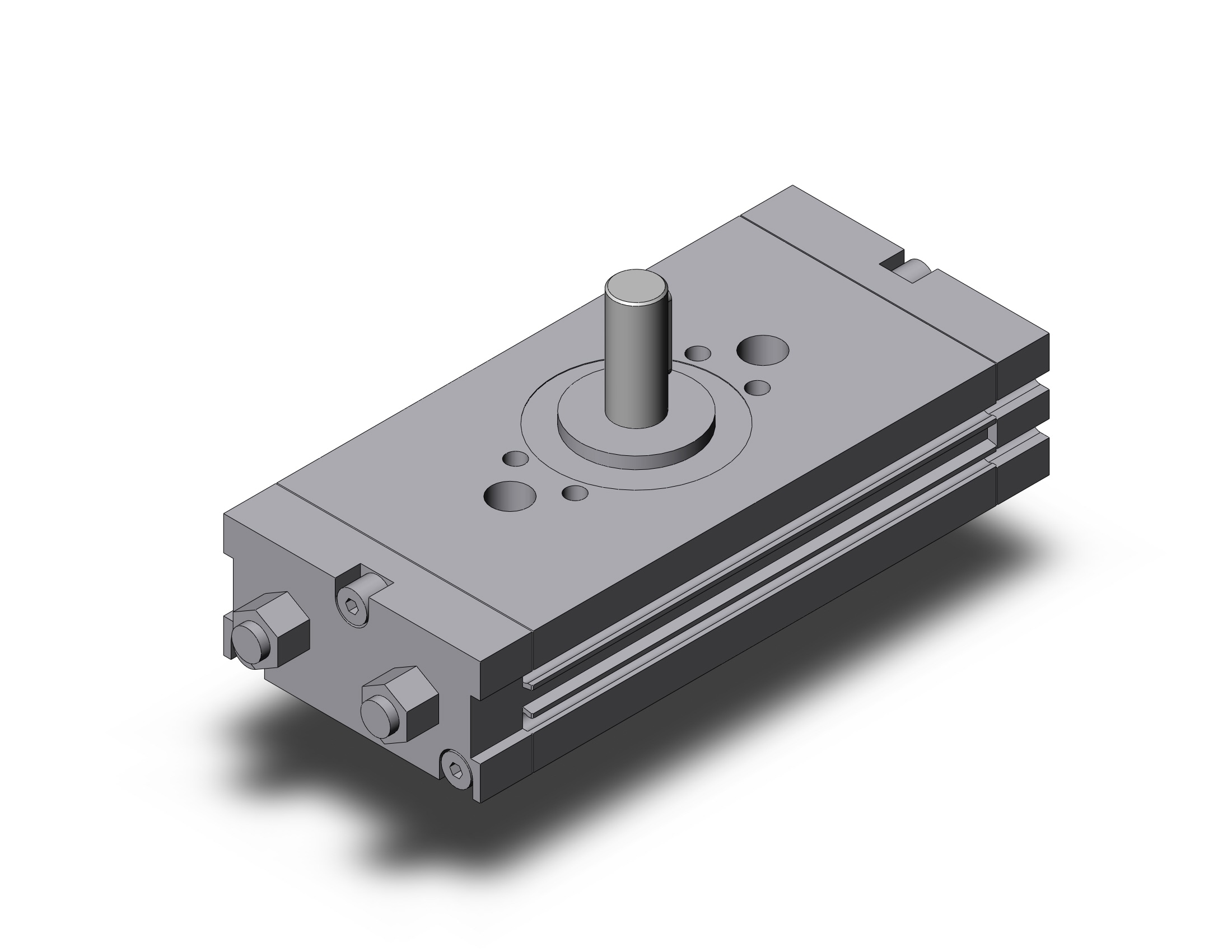 SMC CRQ2XBW30-180 cyl, low speed rotary actuator, CRQ2 ROTARY ACTUATOR