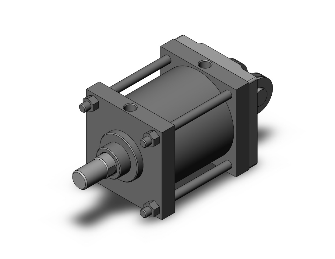 SMC CS1DN200TN-150N cs1 base cylinder, CS1/CS2 TIE ROD CYLINDER