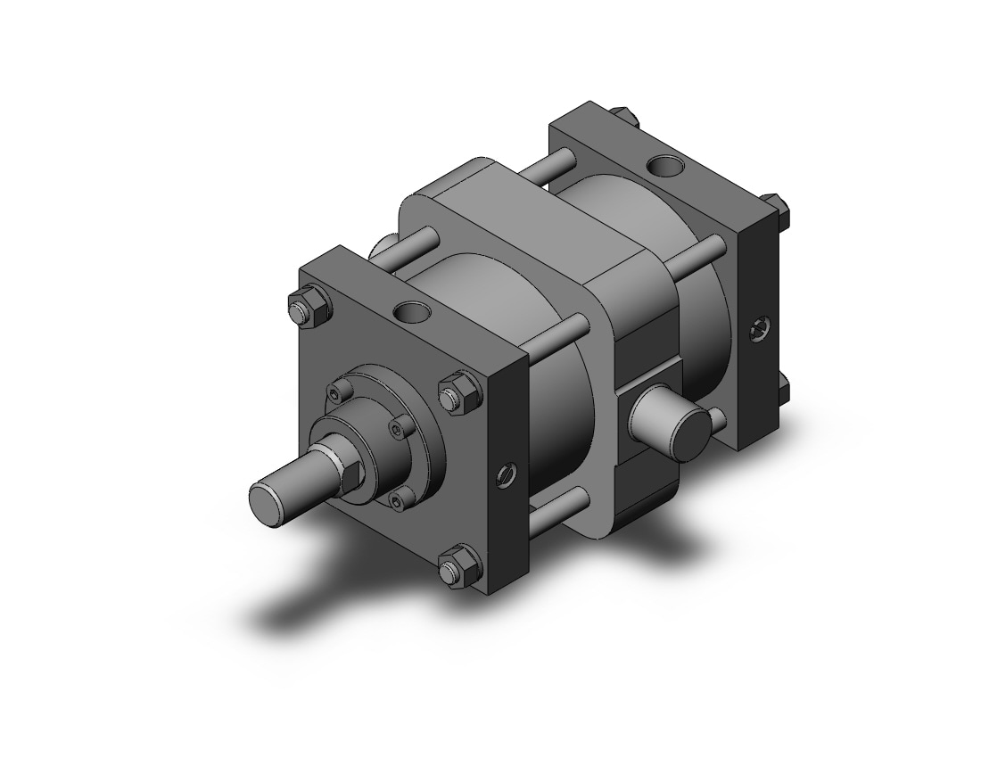 SMC CS1T140-150 cyl, air, lube, CS1/CS2 TIE ROD CYLINDER