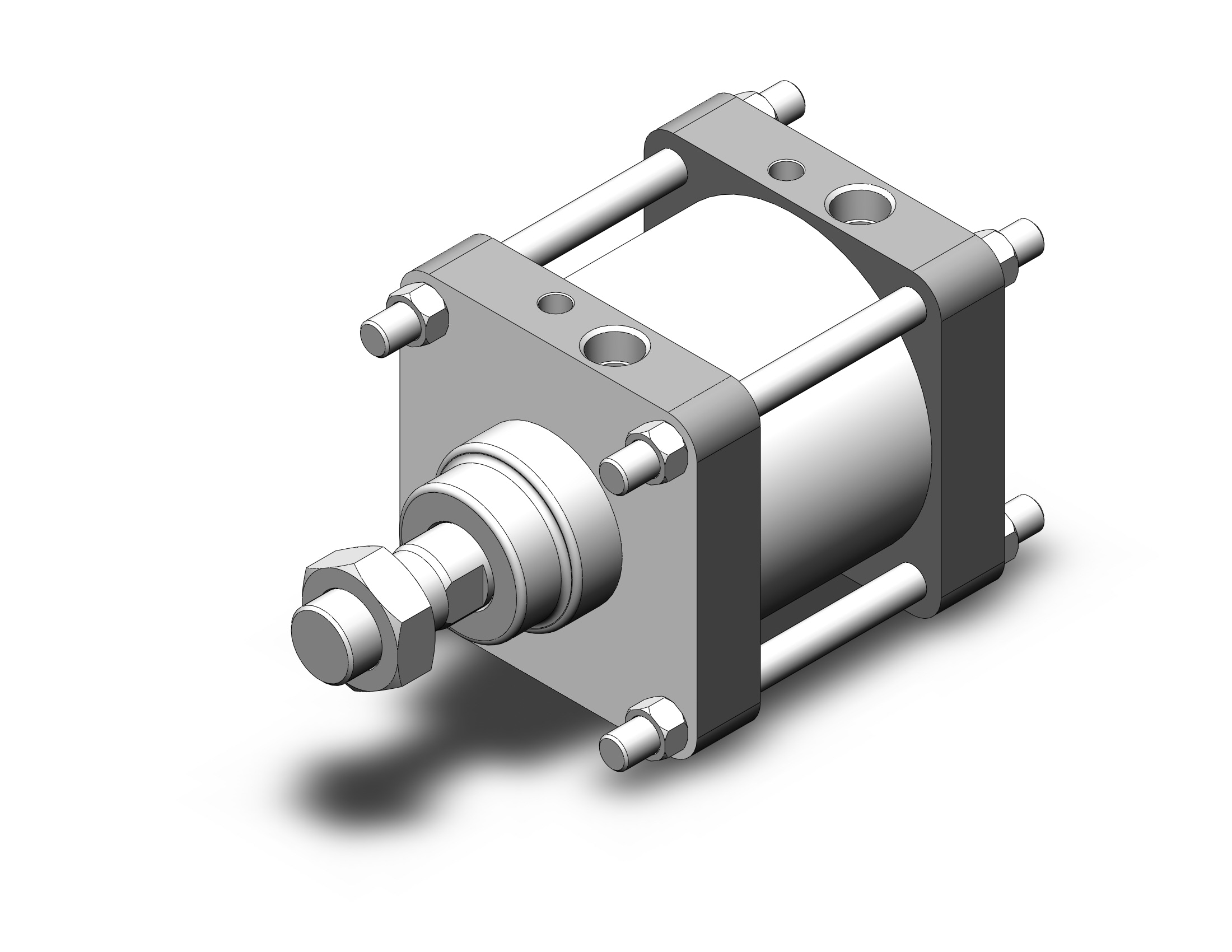 SMC CS2B125TN-50 cs2 base cylinder, CS1/CS2 TIE ROD CYLINDER