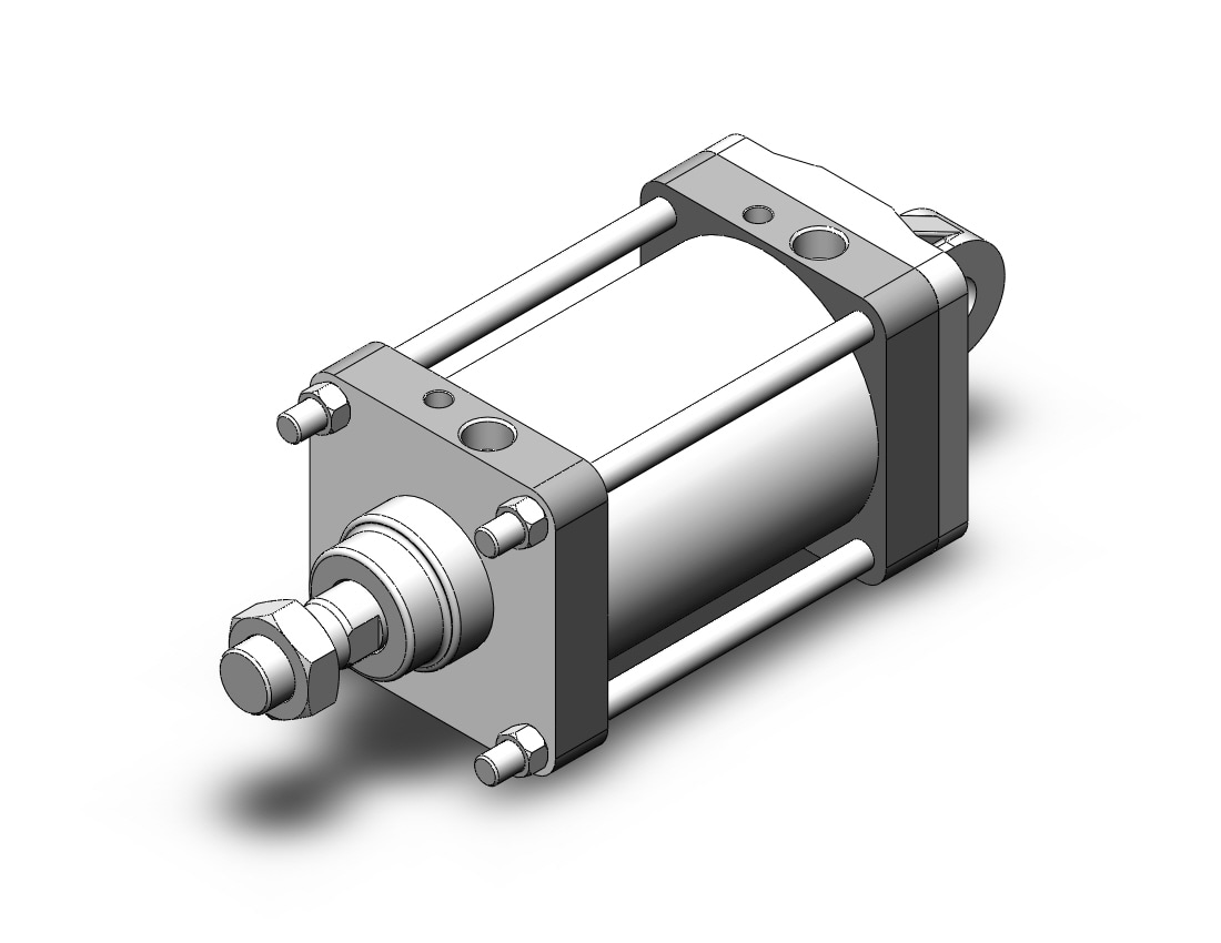 SMC CS2C125-125 cs2 base cylinder, CS1/CS2 TIE ROD CYLINDER