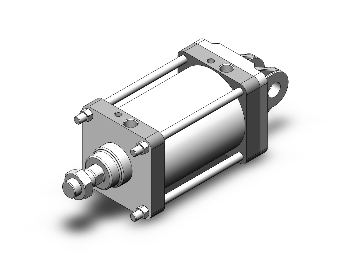 SMC CS2D140-150 cs2 base cylinder, CS1/CS2 TIE ROD CYLINDER