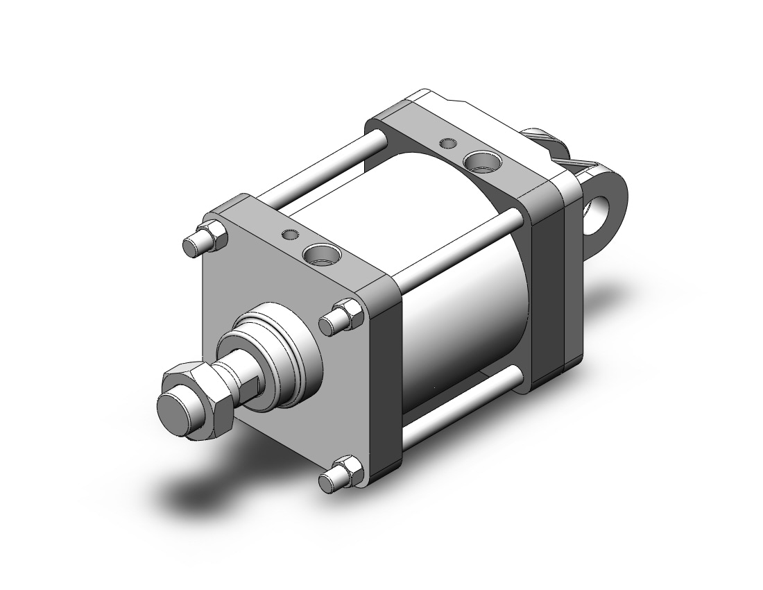 SMC CS2D160TN-100 cs2 base cylinder, CS1/CS2 TIE ROD CYLINDER