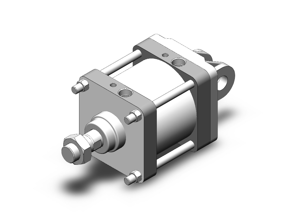 SMC CS2D160TN-75 cs2 base cylinder, CS1/CS2 TIE ROD CYLINDER