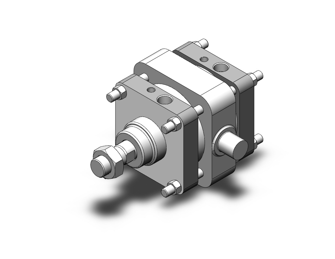 SMC CS2T125-50 cs2 base cylinder, CS1/CS2 TIE ROD CYLINDER