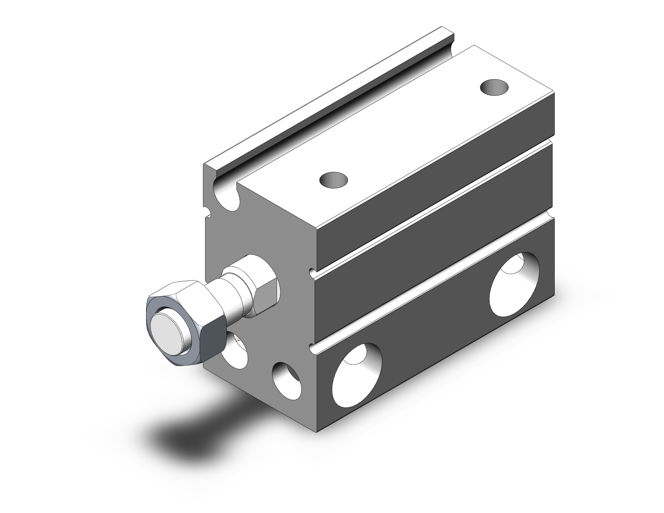 SMC CUJB12-20DM cyl, free mt, dbl acting, CUJ COMPACT MINI FREE-MOUNT***