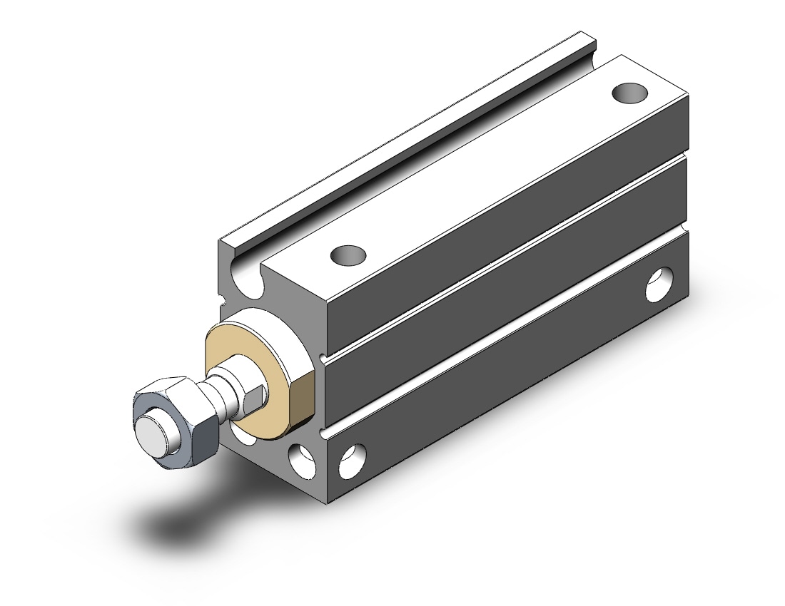 SMC CUJB8-30DM cyl, free mt, dbl acting, CUJ COMPACT MINI FREE-MOUNT***