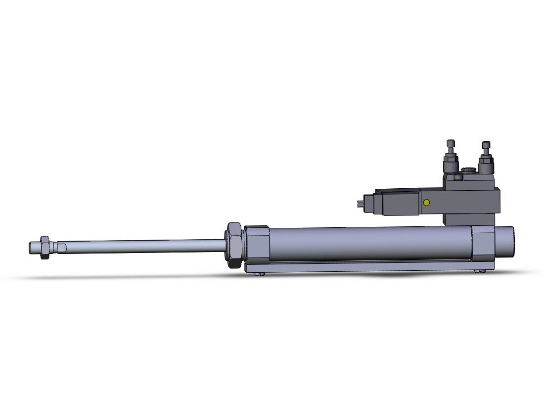 SMC CVM5B20F-100B-15MZ cyl w/valve, CVM BAND CYL W/VALVE