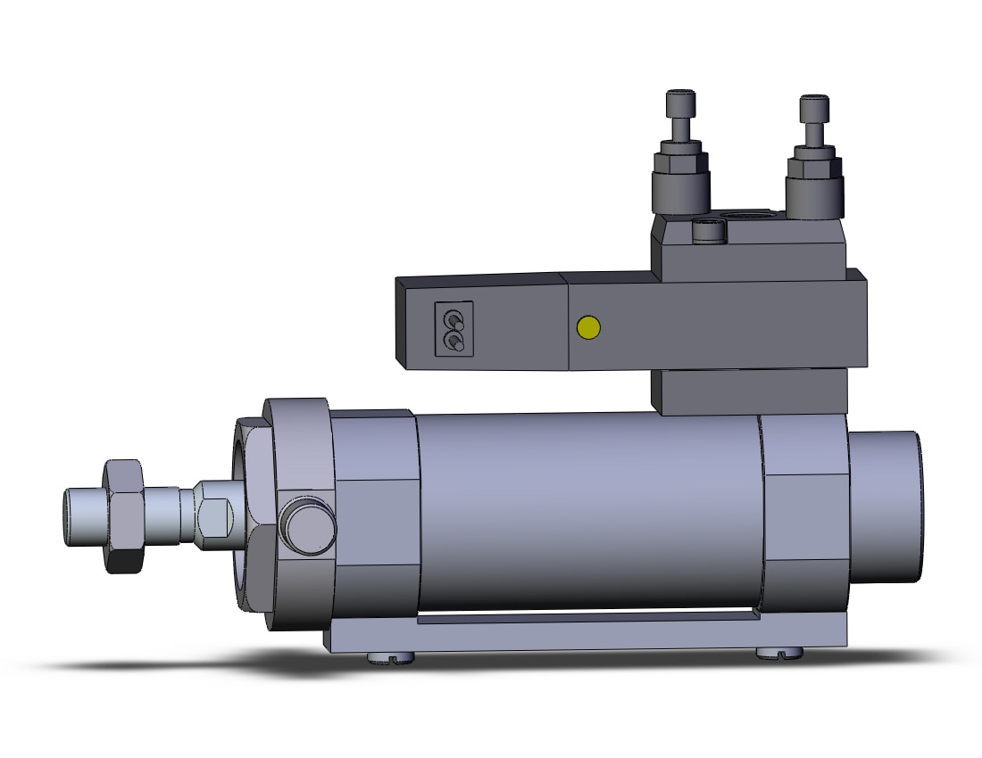 SMC CVM5U32-25-15GS cvm 32mm, cyl w/valve, dbl-act, CVM BAND CYL W/VALVE