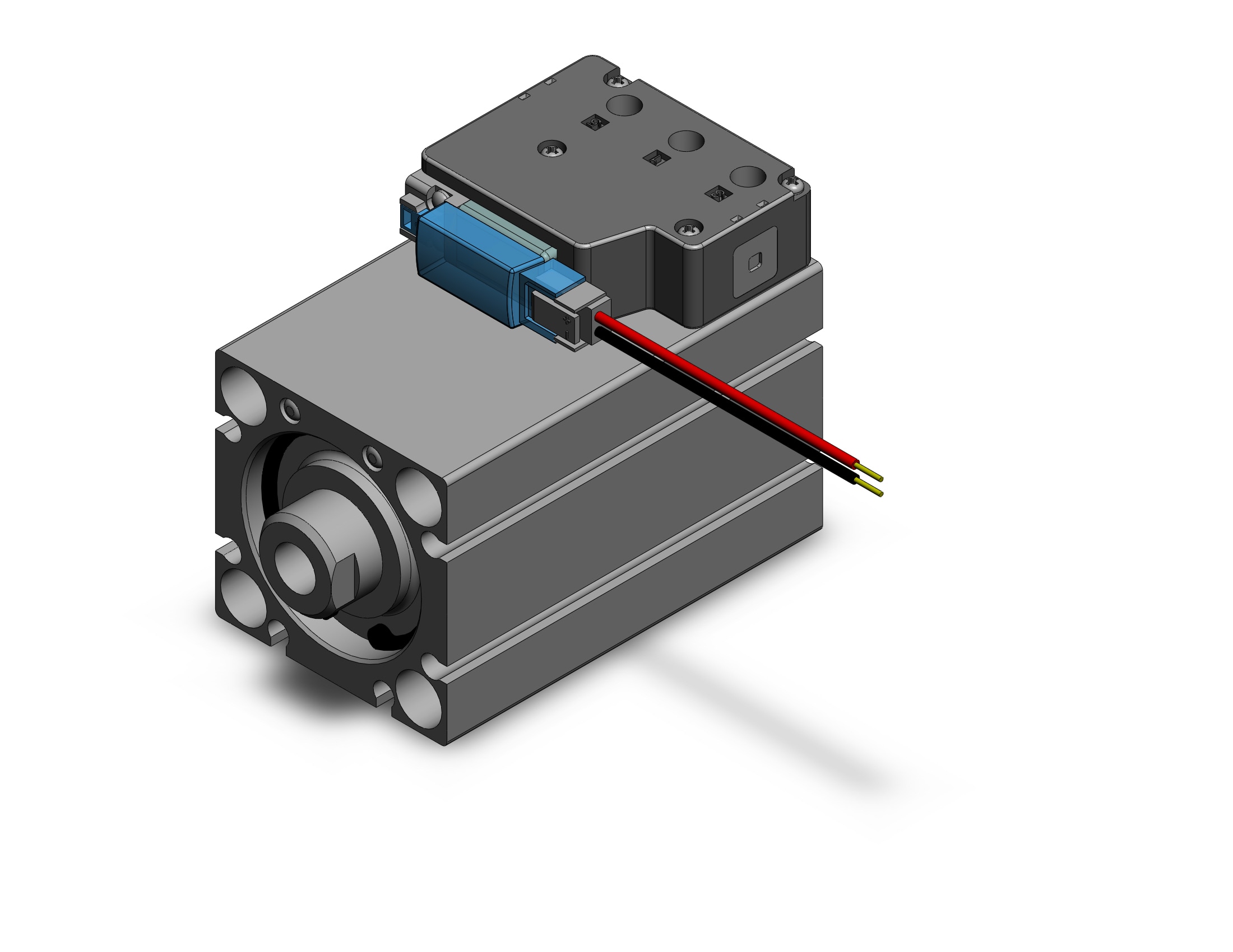 SMC CVQB32-40-5MZ cvq 32mm cyl w/valve, CVQ COMPACT CYLINDER W/VALVE