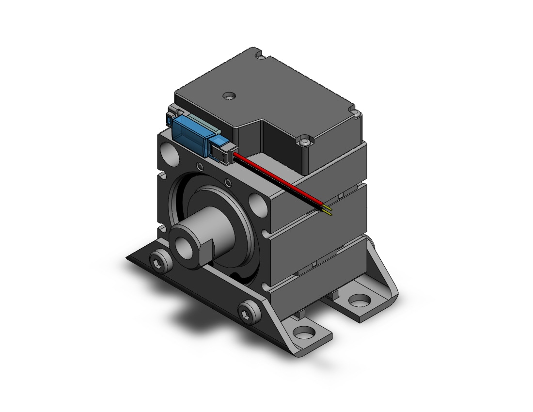 SMC CVQL50-15-M9PWL-5MZPN compact cylinder with solenoid valve, COMPACT CYLINDER W/VALVE