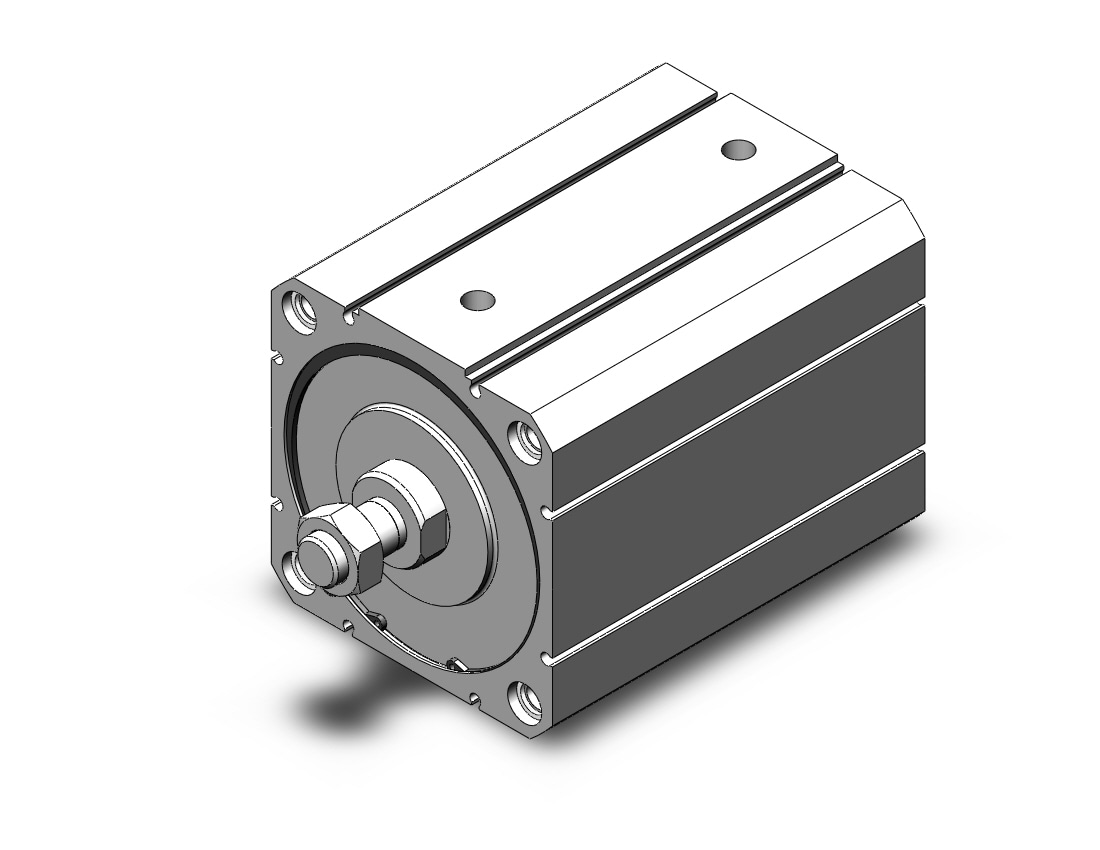 SMC C55B100-80M cylinder, compact, iso, ISO COMPACT CYLINDER