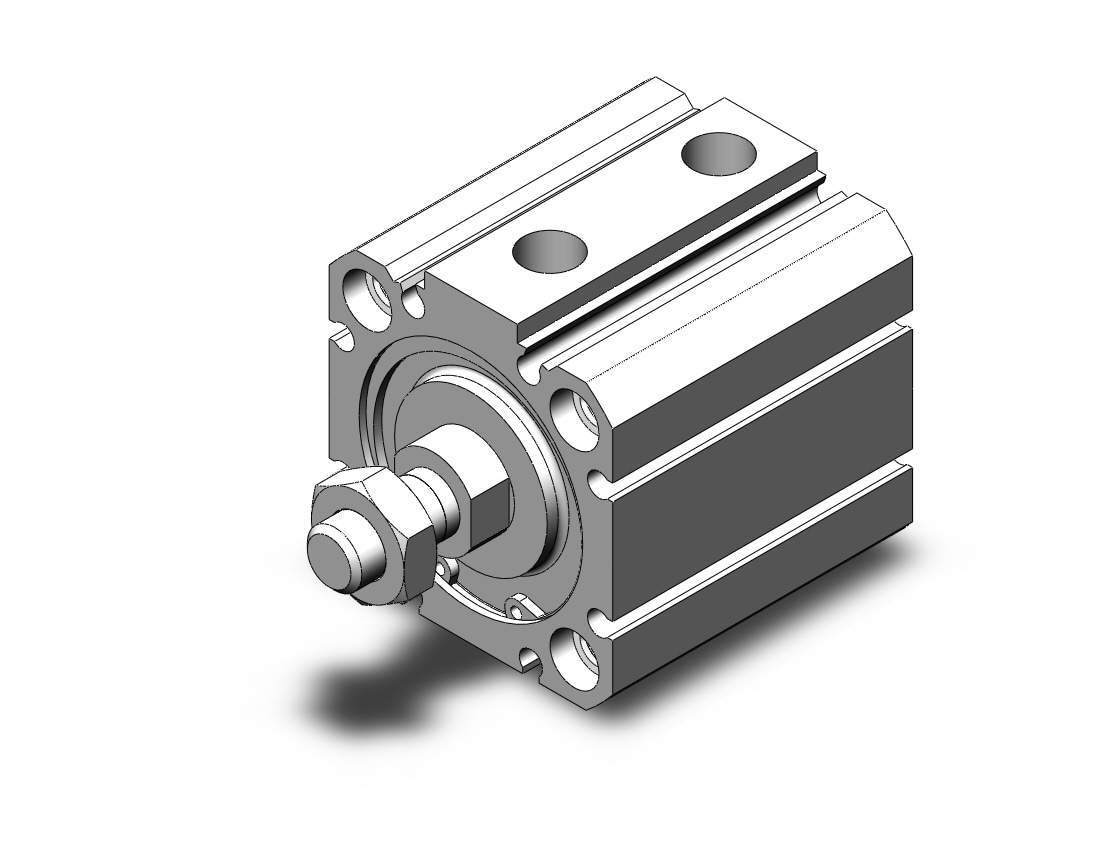 SMC C55B40-10M cyl. compact, iso, C55 ISO COMPACT CYLINDER***