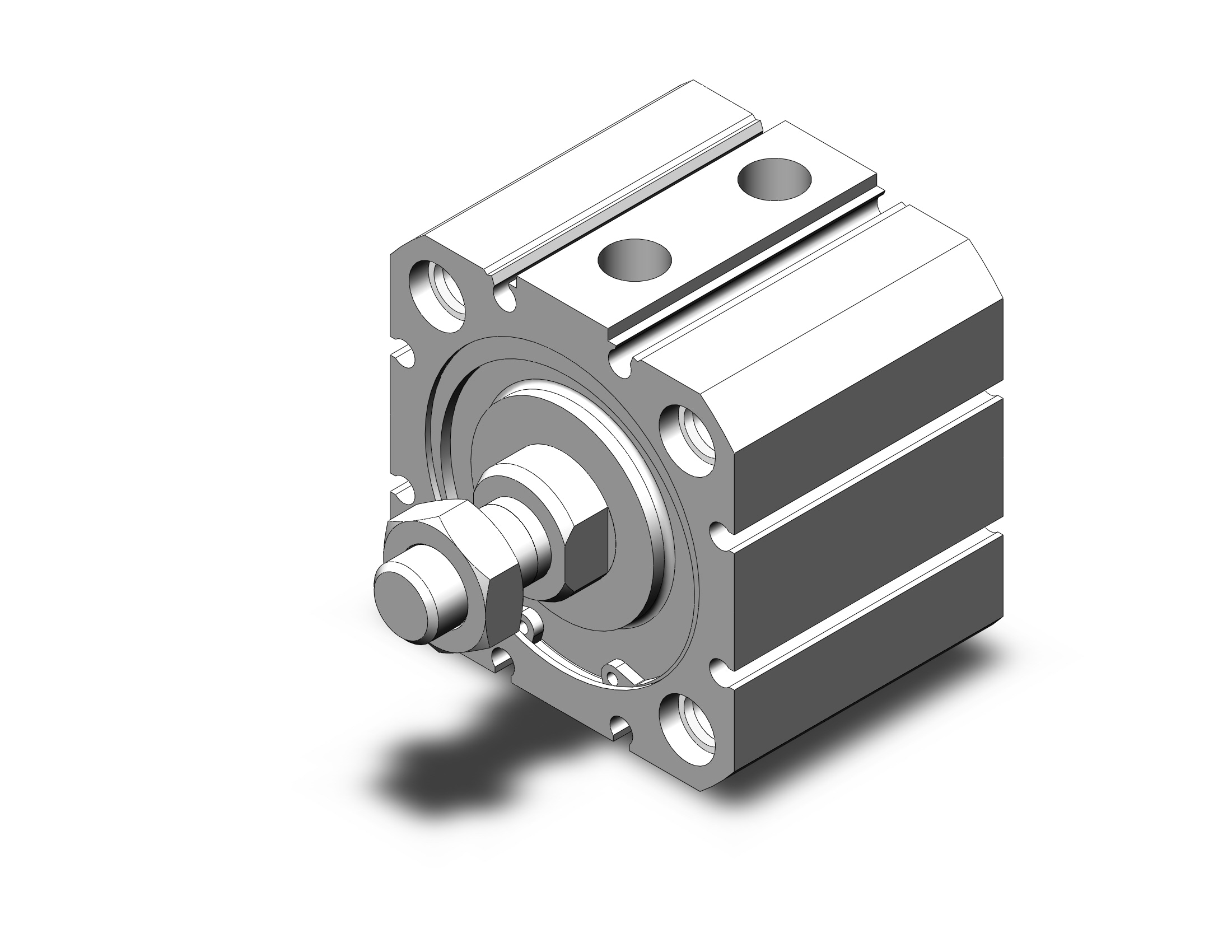 SMC C55B50-5M cyl. compact, iso, C55 ISO COMPACT CYLINDER***