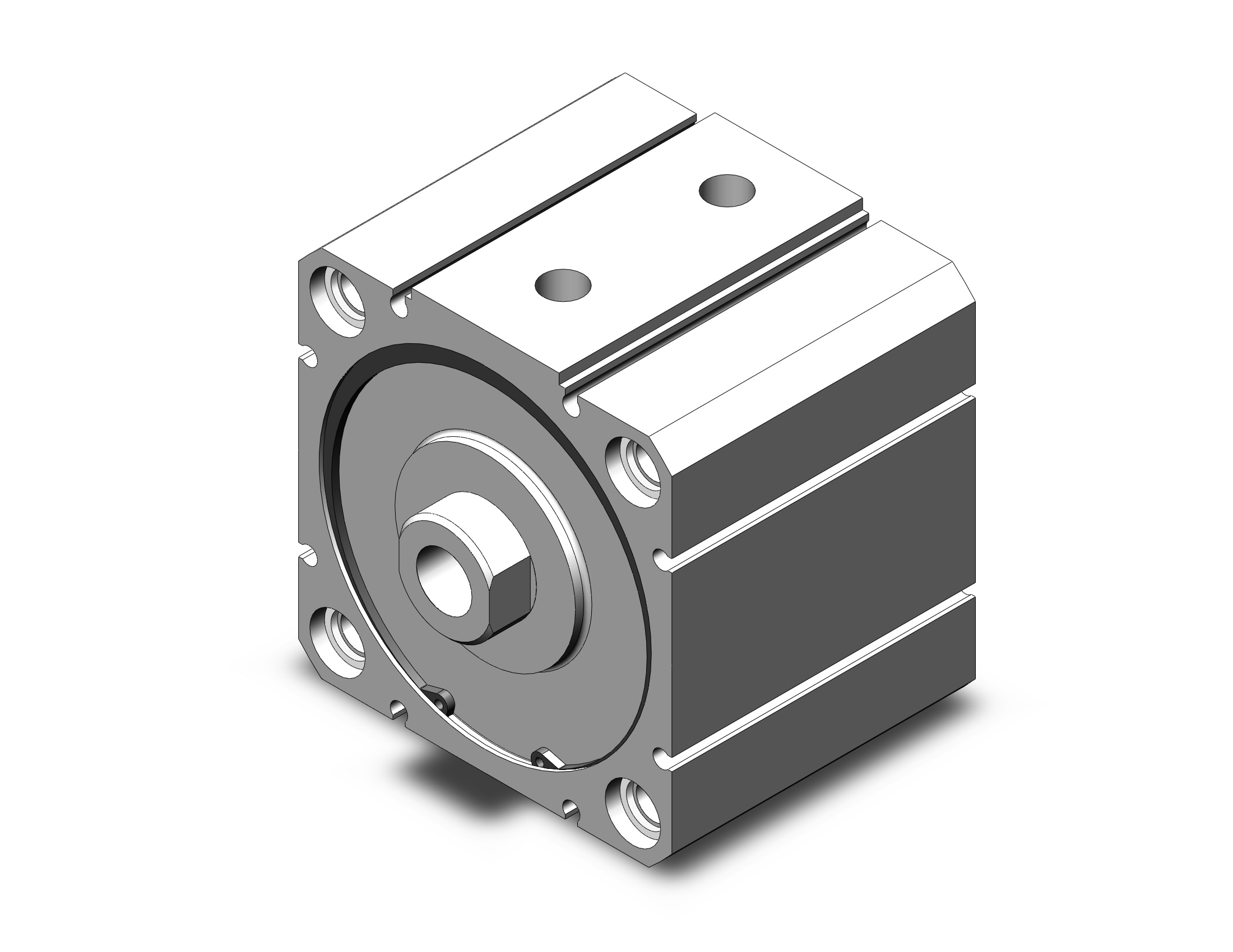 SMC C55B80-20 cylinder, compact, iso, ISO COMPACT CYLINDER