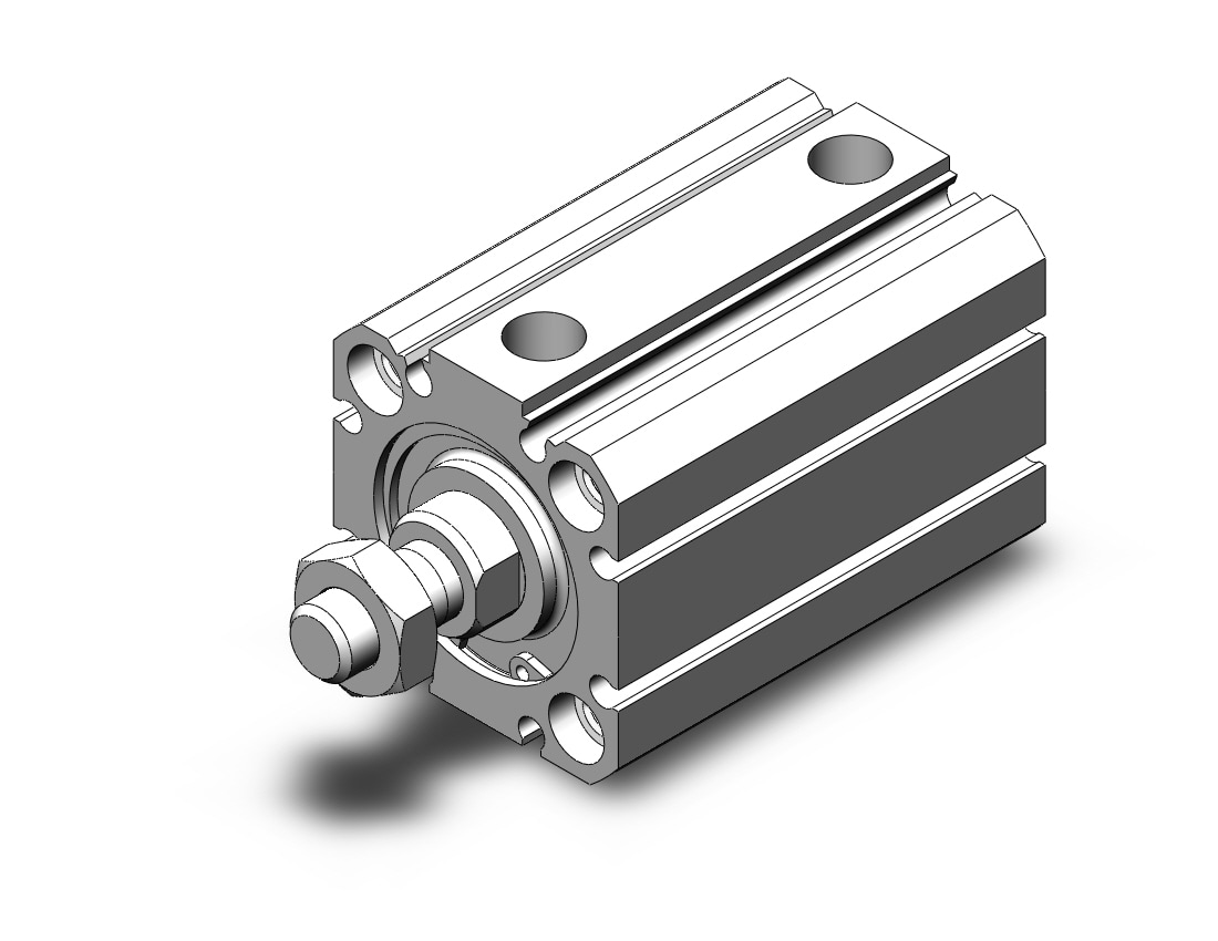 SMC C55C32-25M cylinder, compact, iso, ISO COMPACT CYLINDER