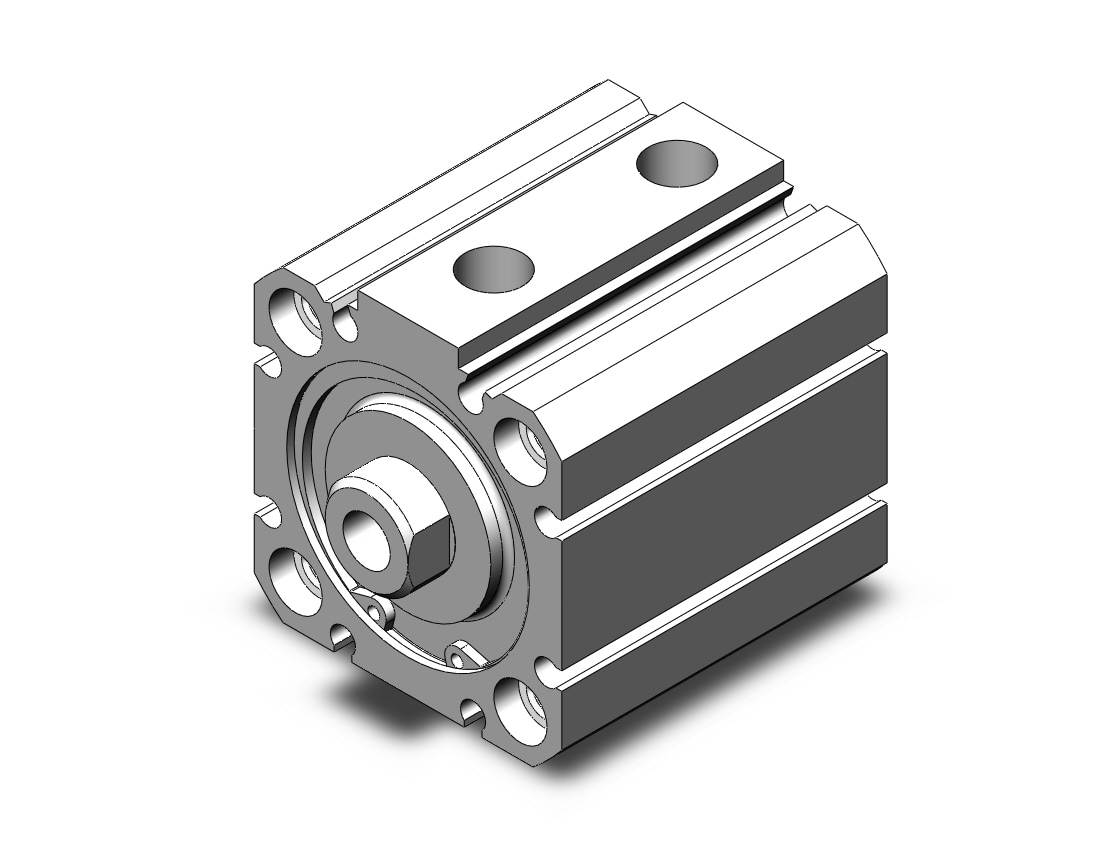 SMC C55C40-10 cylinder, compact, iso, ISO COMPACT CYLINDER