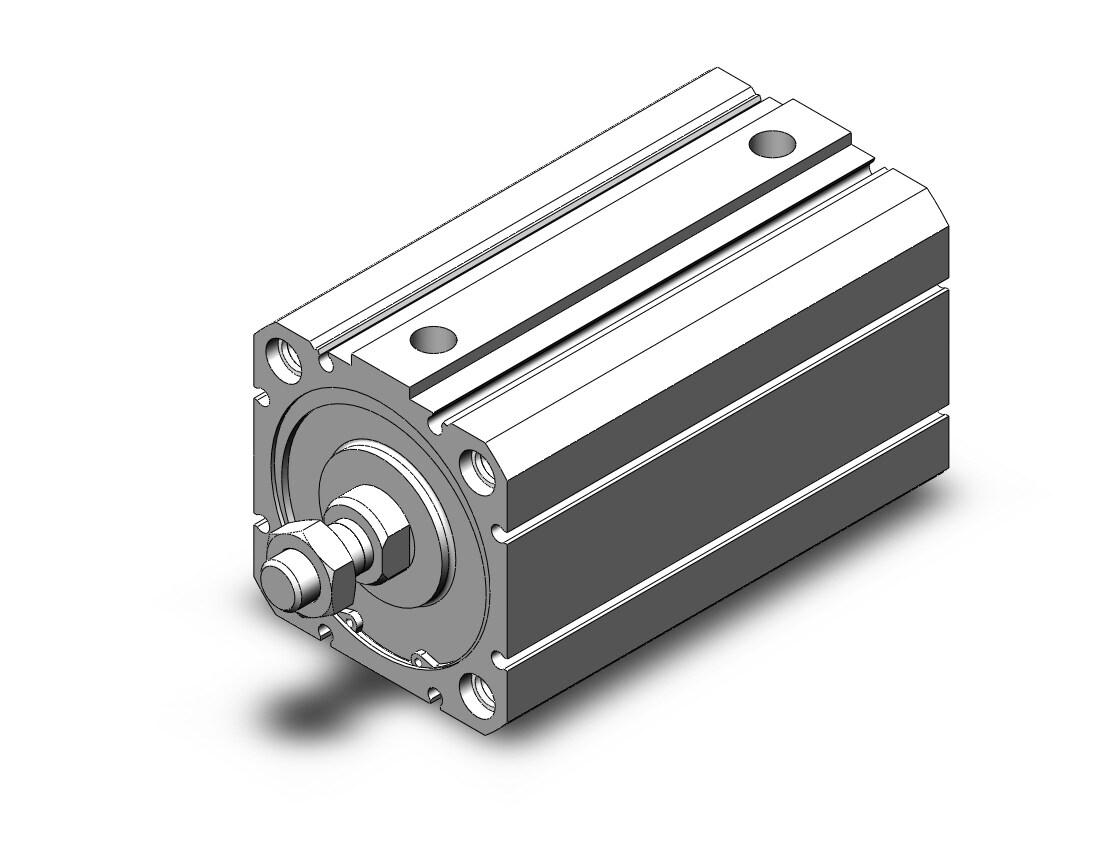 SMC C55C63-80M cylinder, compact, iso, ISO COMPACT CYLINDER