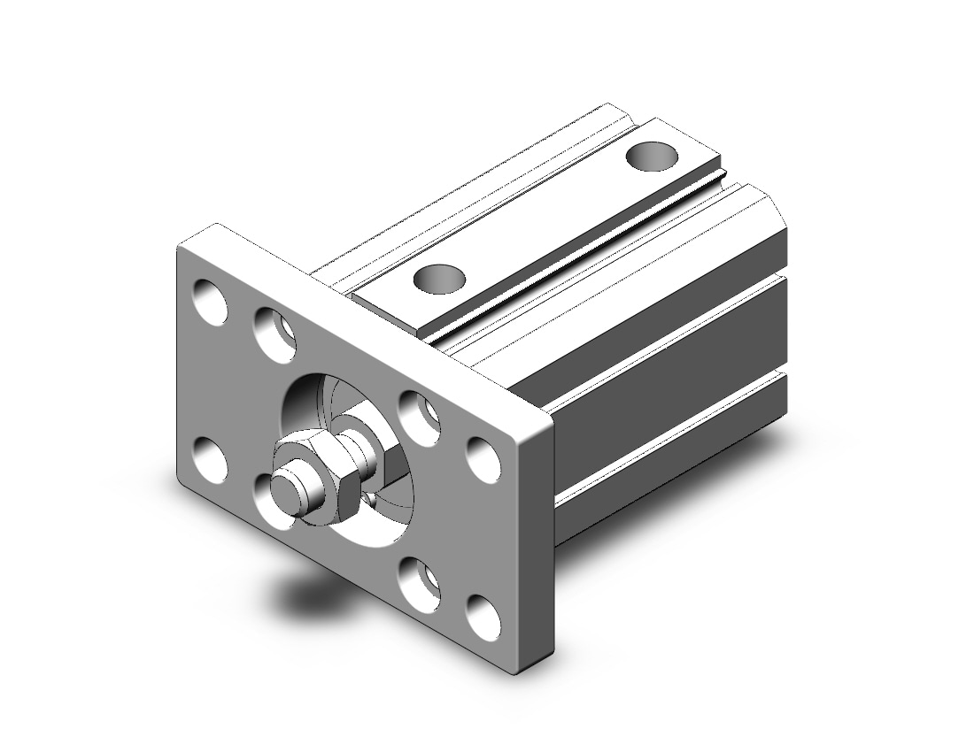 SMC C55F40-35M cylinder, compact, iso, ISO COMPACT CYLINDER