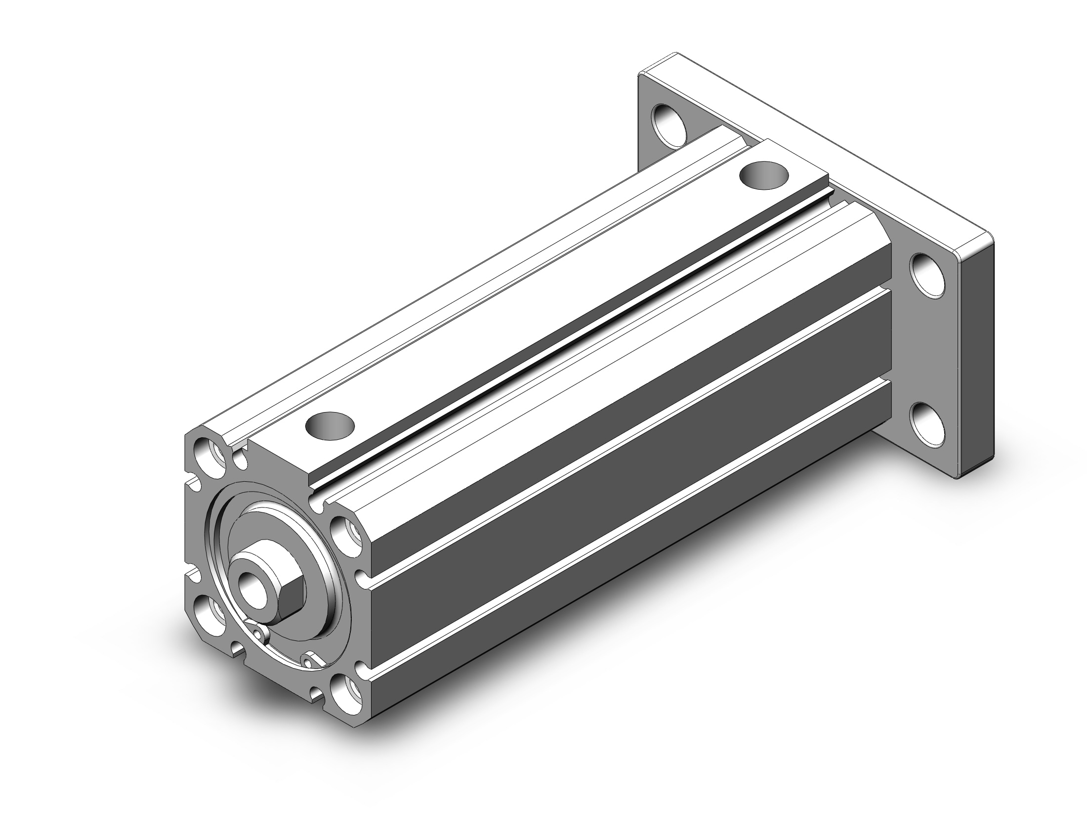 SMC C55G40-100 cyl. compact, iso, C55 ISO COMPACT CYLINDER