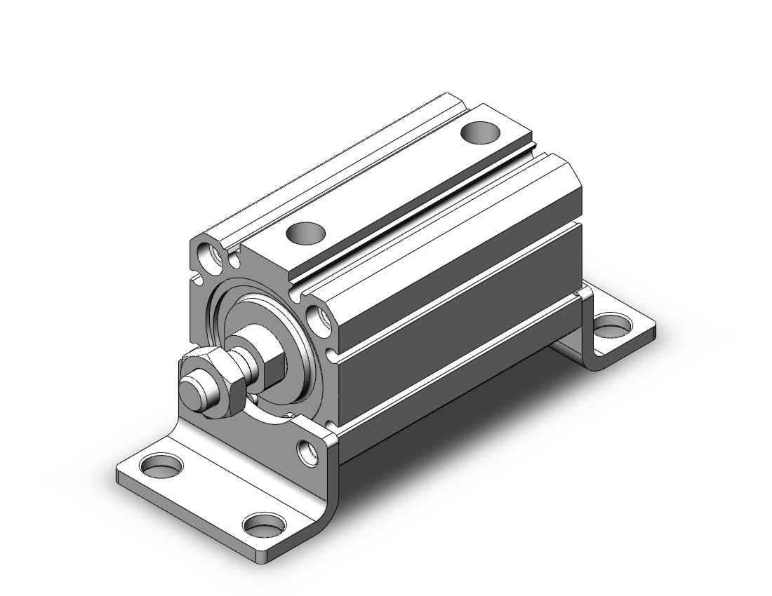 SMC C55L40-40M cylinder, compact, iso, ISO COMPACT CYLINDER