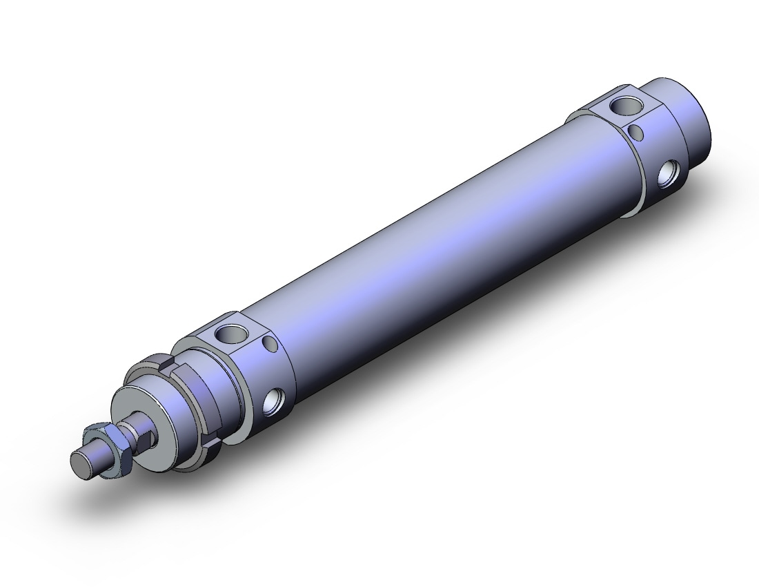 SMC C76E32-125C cyl, european, C75 ROUND BODY CYLINDER