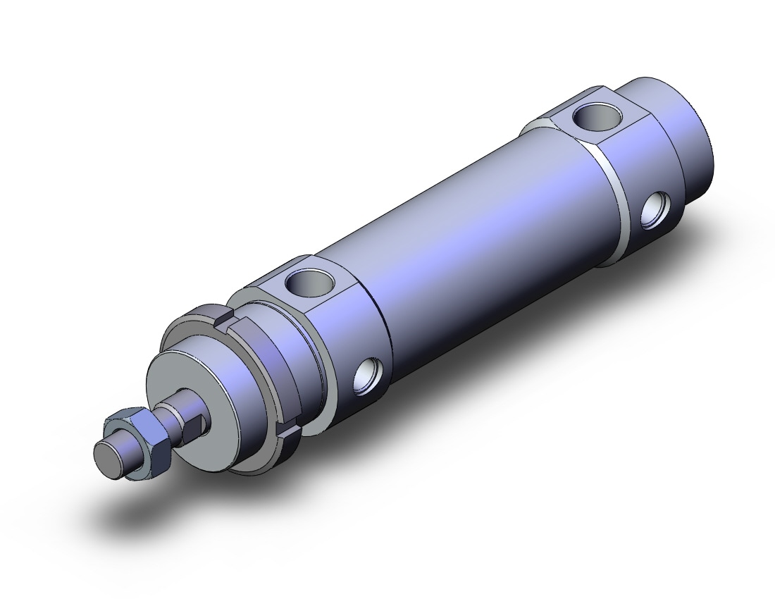 SMC C76E40-50-XB7 40mm c75 double-acting, C75 ROUND BODY CYLINDER