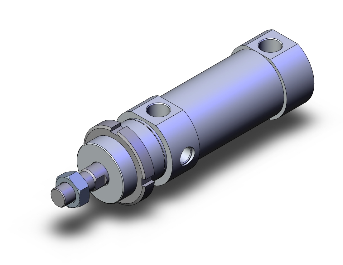 SMC C76F40-25-XB6 cyl, european (italy), C75 ROUND BODY CYLINDER