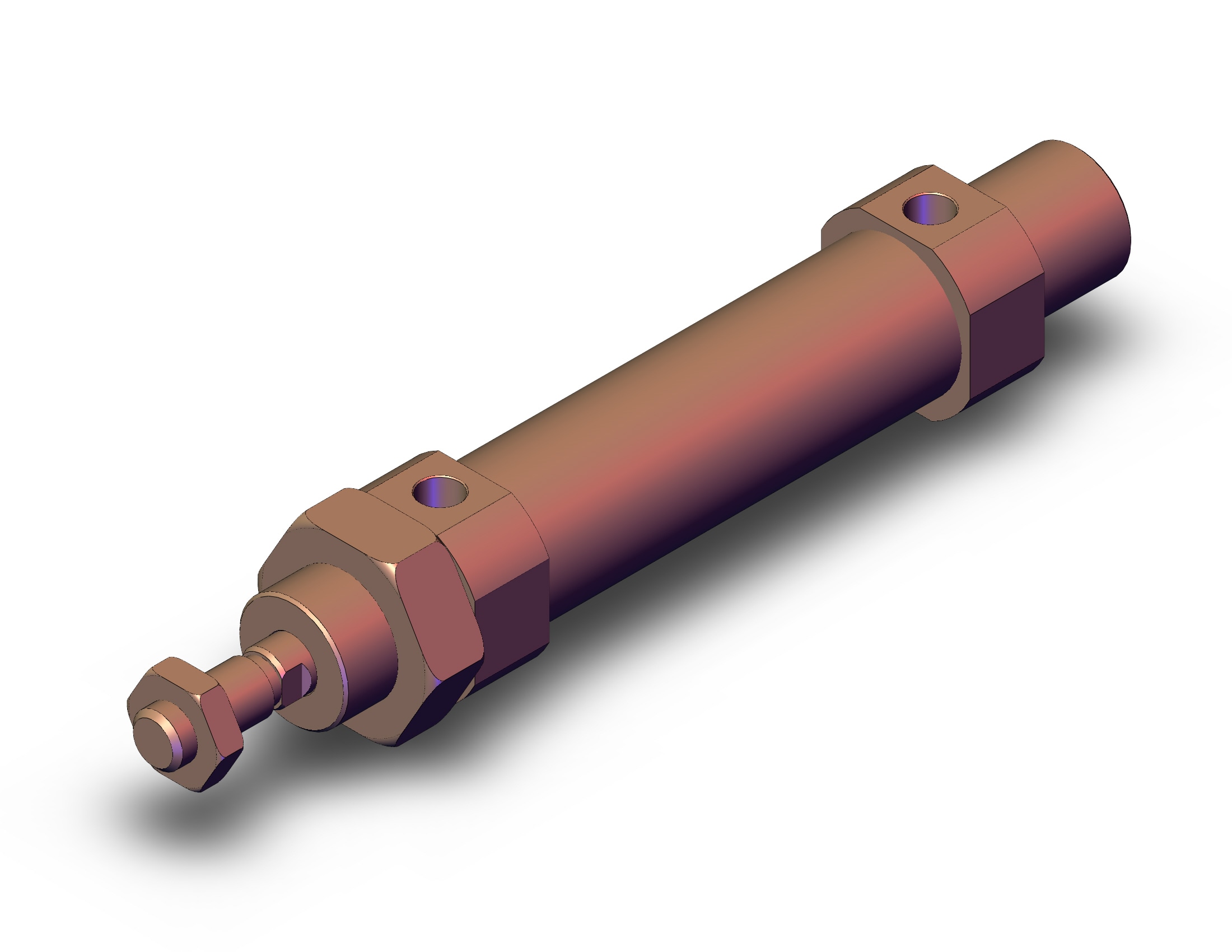 SMC C85E25-50-XB6 cyl, iso, dbl acting, hi temp, ISO ROUND BODY CYLINDER, C82, C85